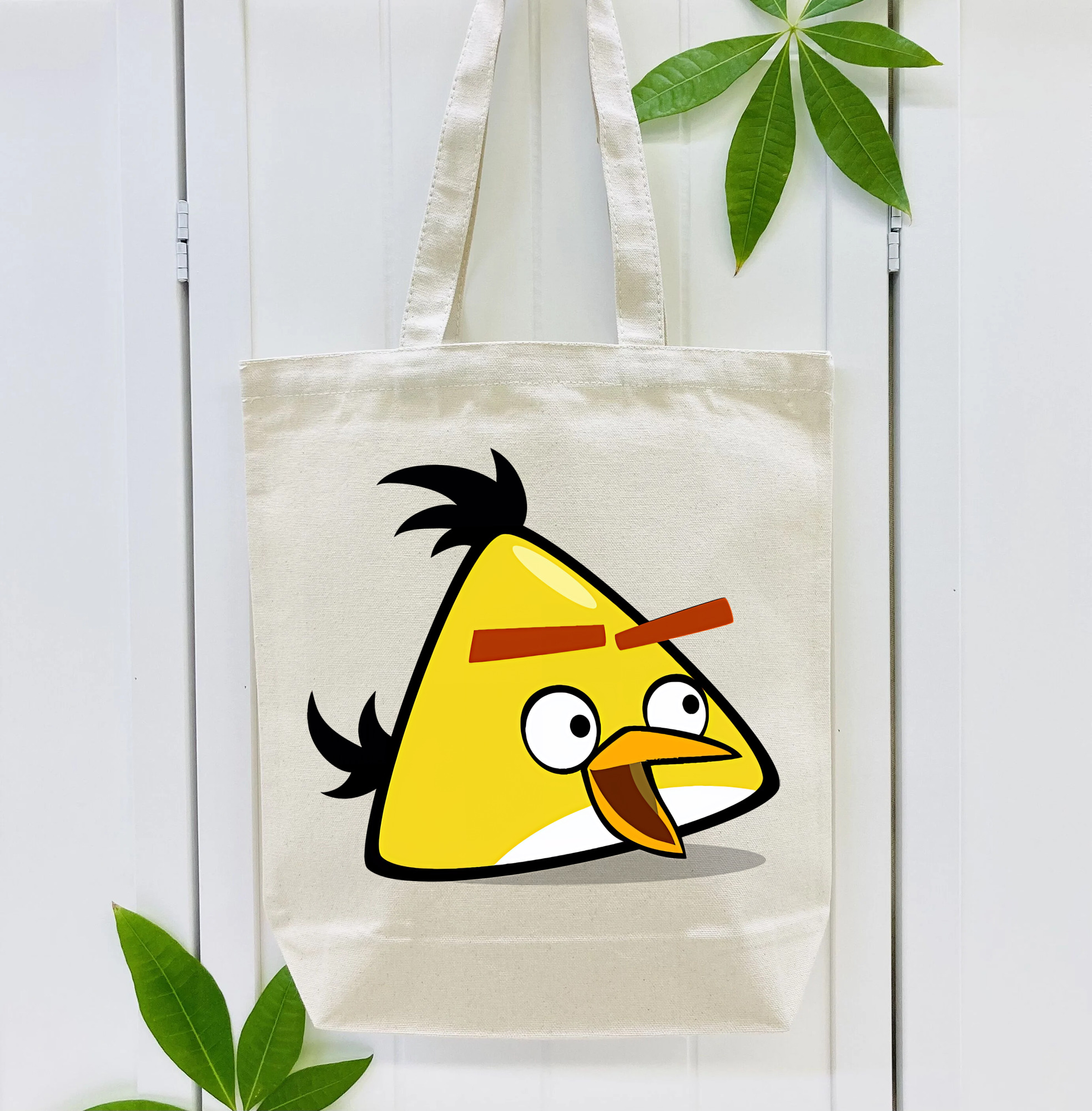 Angry Birds アングリーバード 縦型キャンバス生地手提げバッグ　トートバッグ