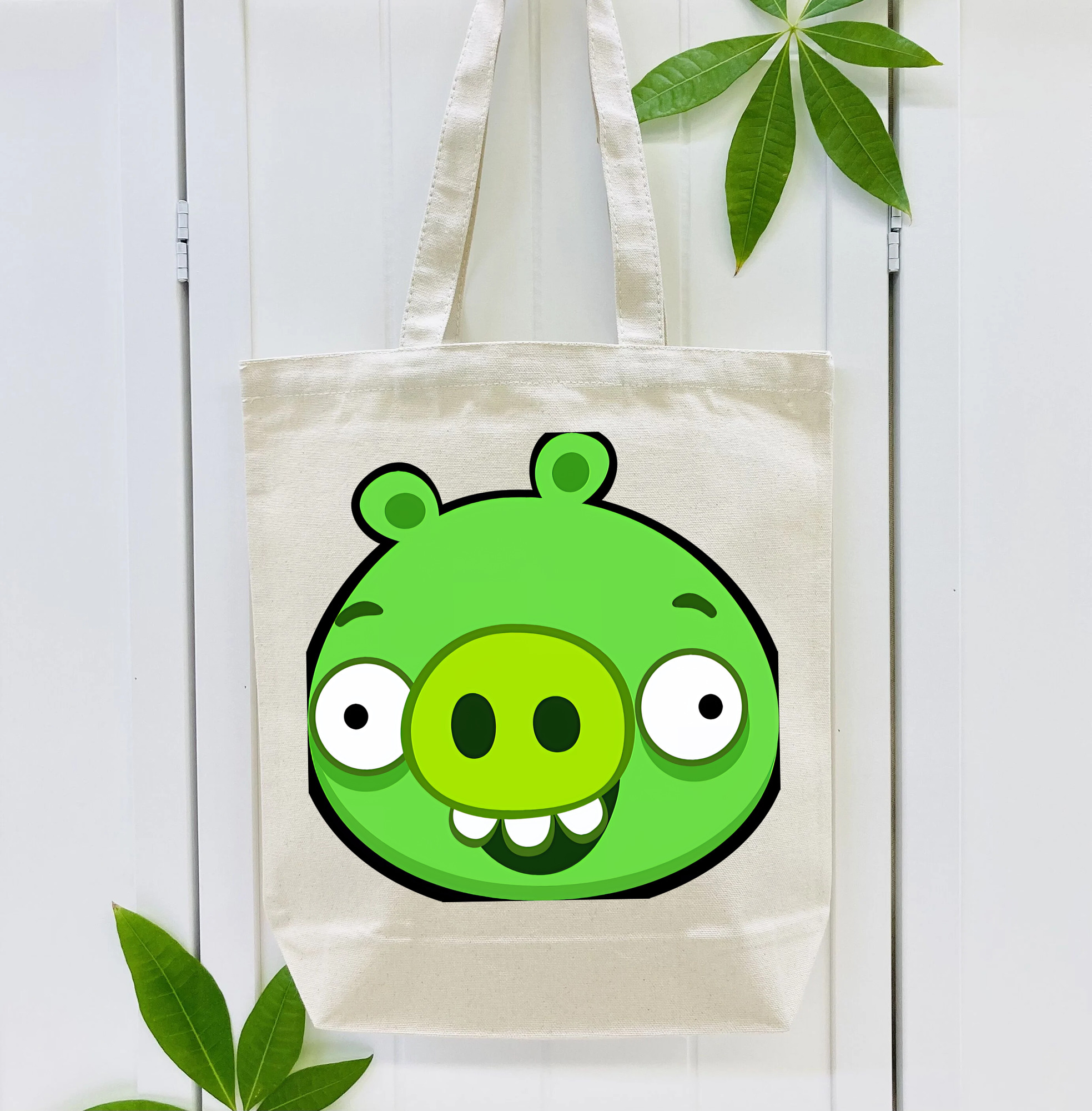 Angry Birds アングリーバード 縦型キャンバス生地手提げバッグ　トートバッグ