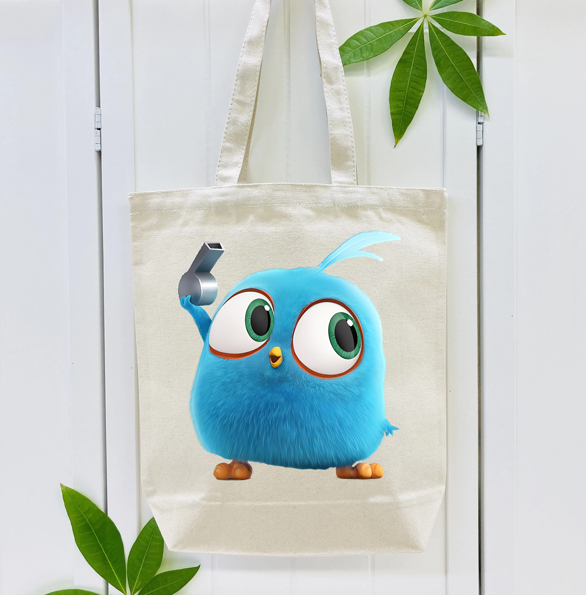 Angry Birds アングリーバード 縦型キャンバス生地手提げバッグ　トートバッグ