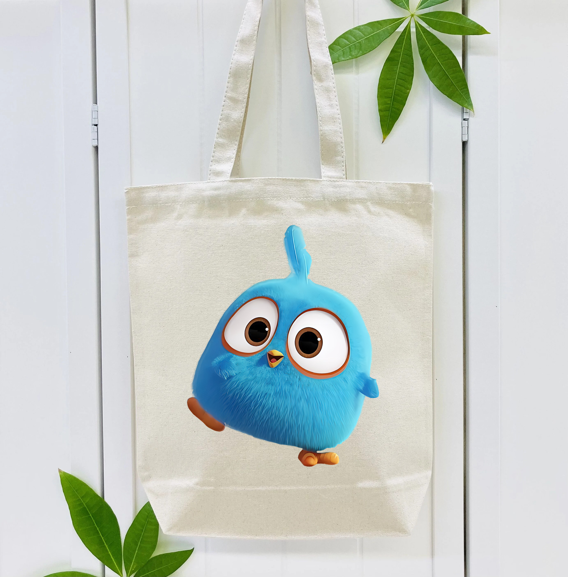 Angry Birds アングリーバード 縦型キャンバス生地手提げバッグ　トートバッグ