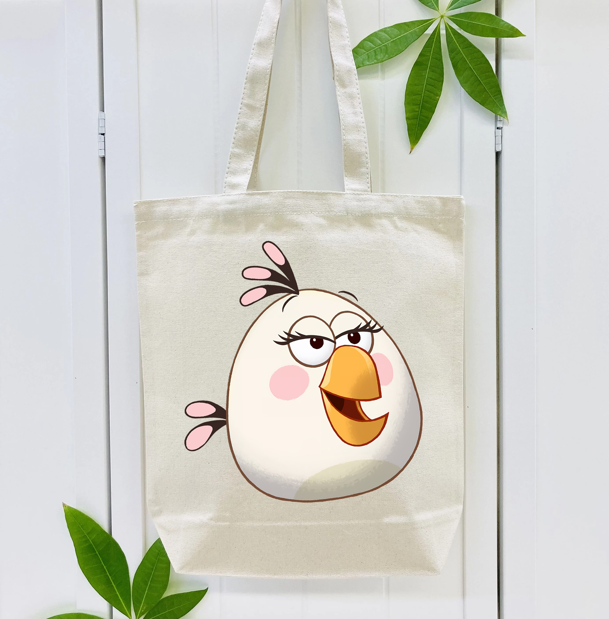 Angry Birds アングリーバード 縦型キャンバス生地手提げバッグ　トートバッグ