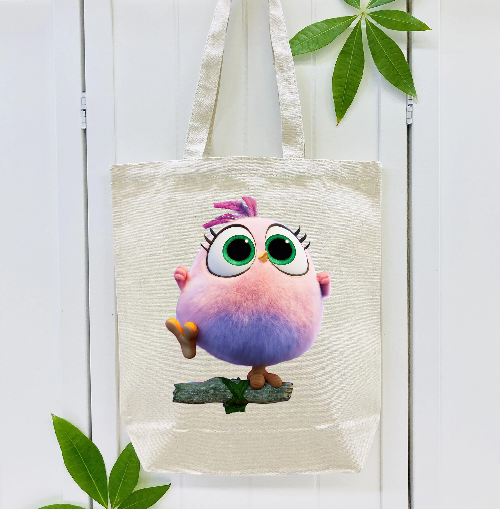Angry Birds アングリーバード 縦型キャンバス生地手提げバッグ　トートバッグ