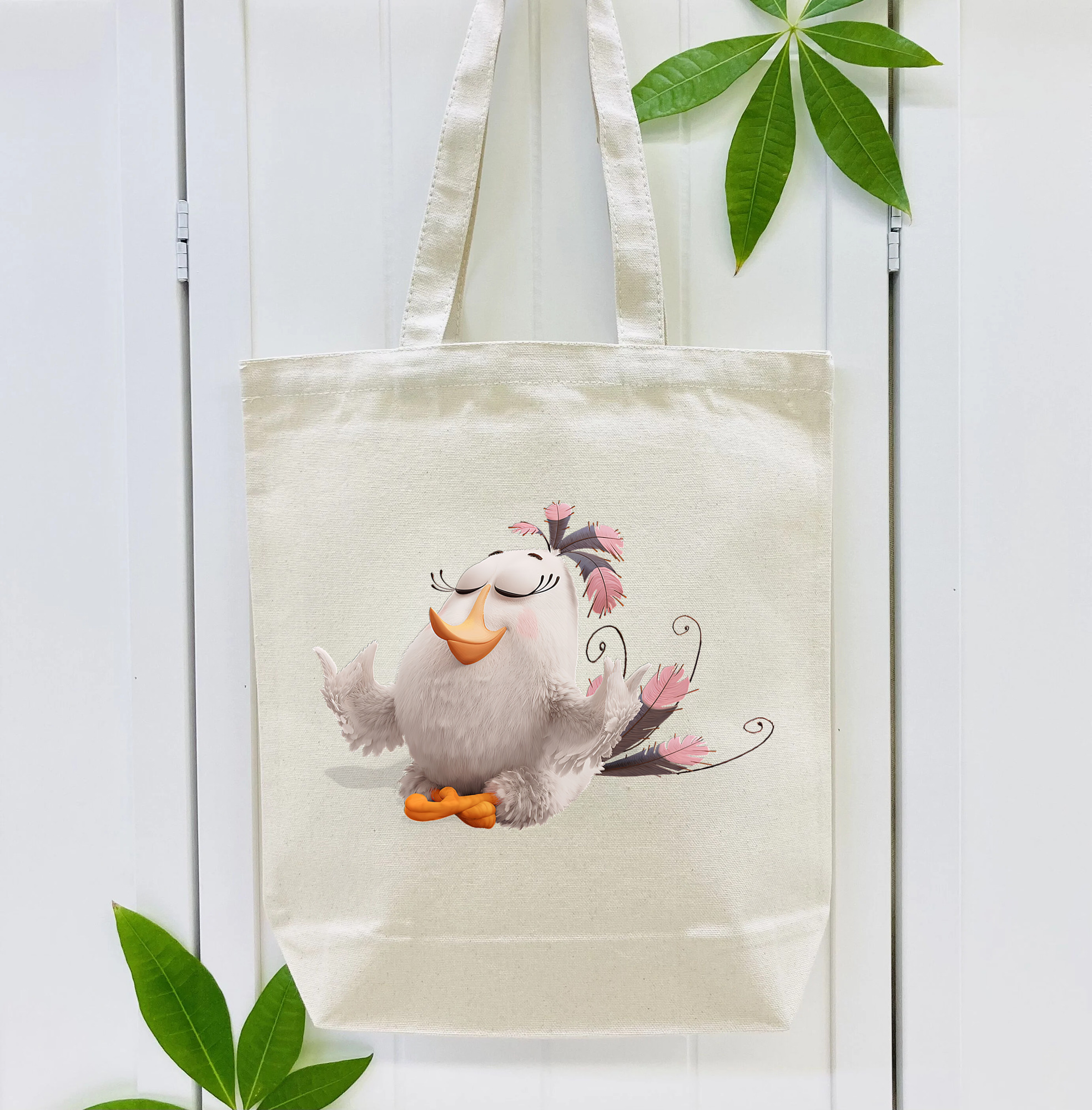 Angry Birds アングリーバード 縦型キャンバス生地手提げバッグ　トートバッグ