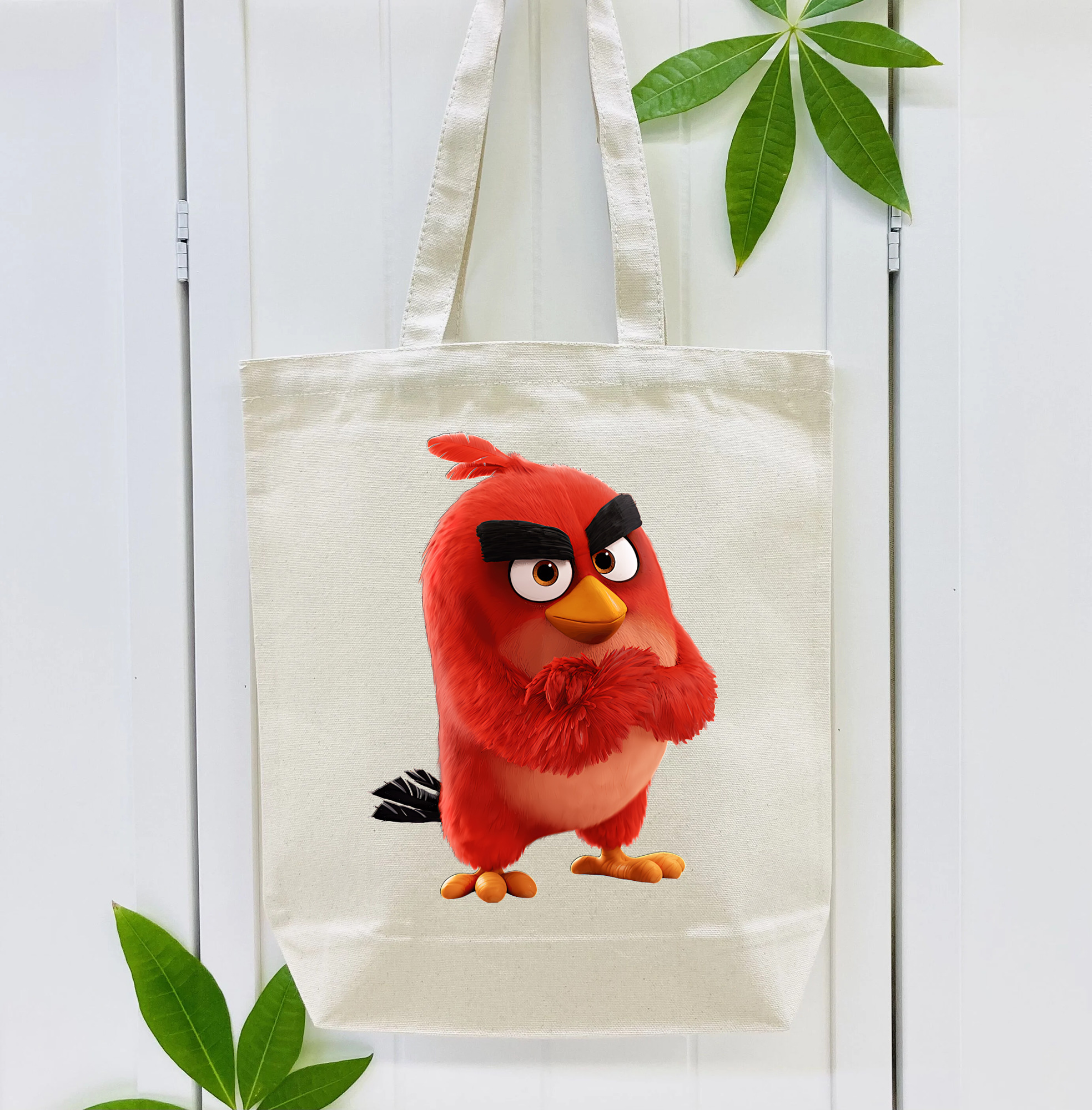 Angry Birds アングリーバード 縦型キャンバス生地手提げバッグ　トートバッグ