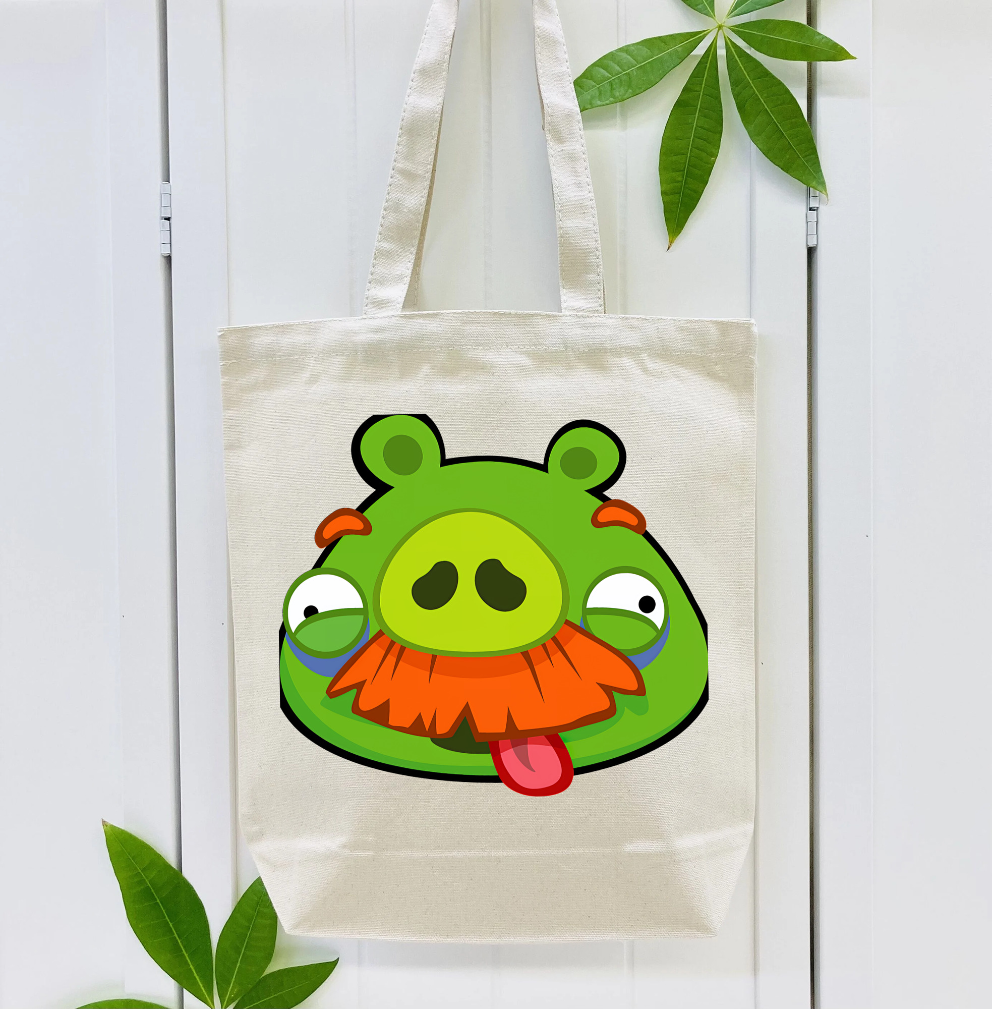 Angry Birds アングリーバード 縦型キャンバス生地手提げバッグ　トートバッグ
