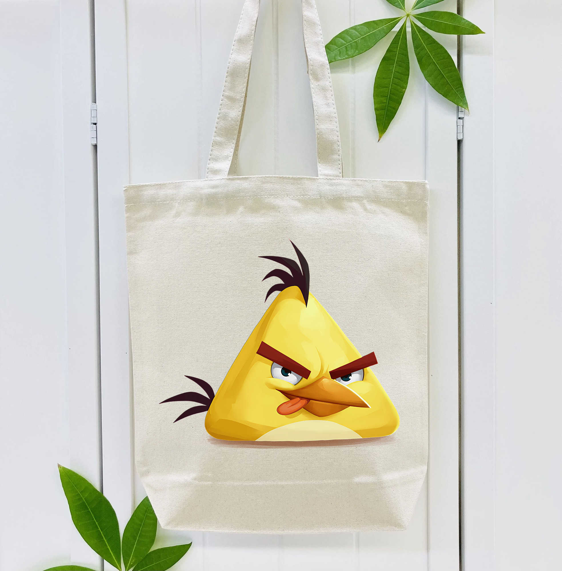 Angry Birds アングリーバード 縦型キャンバス生地手提げバッグ　トートバッグ