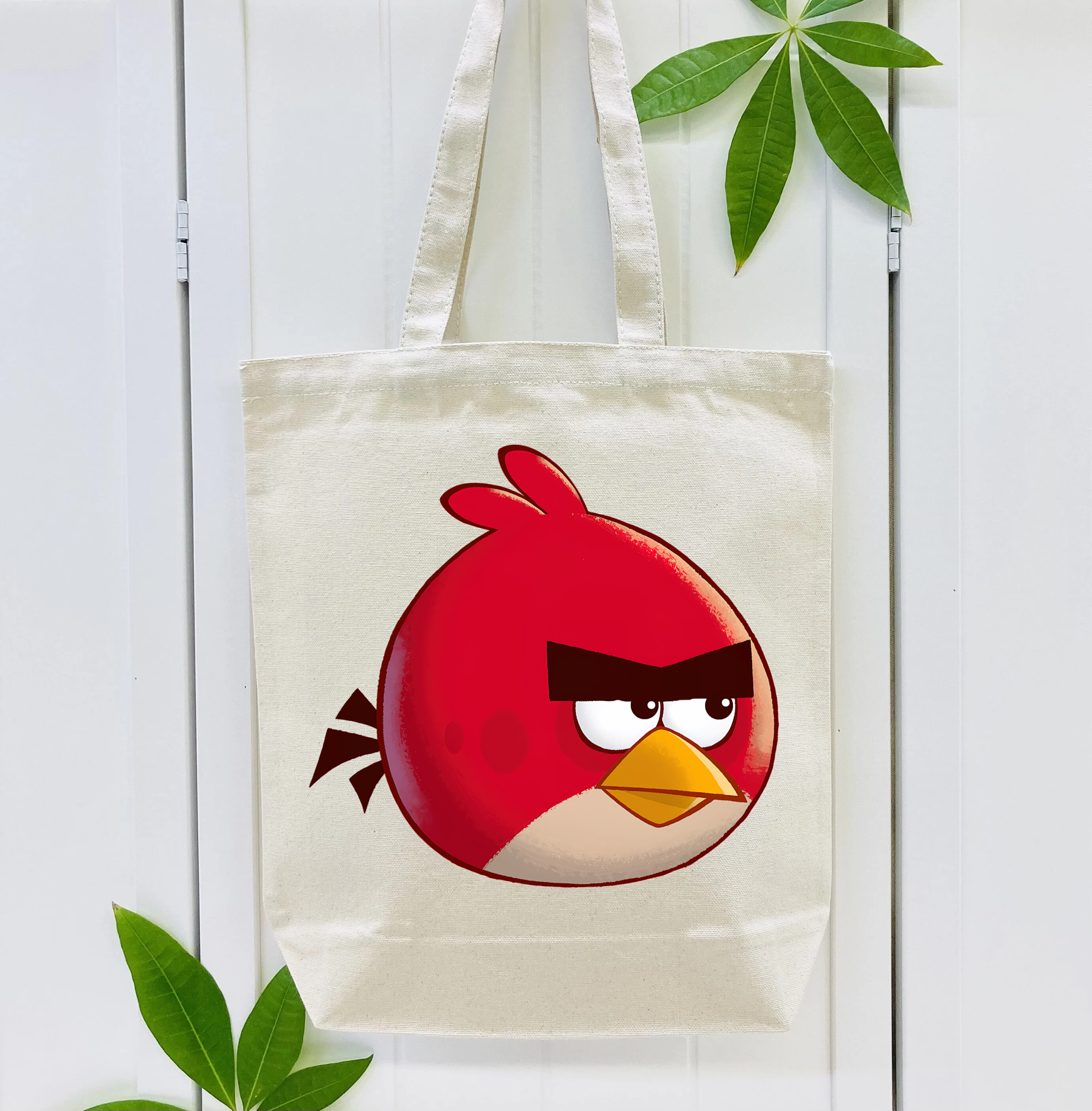 Angry Birds アングリーバード 縦型キャンバス生地手提げバッグ　トートバッグ