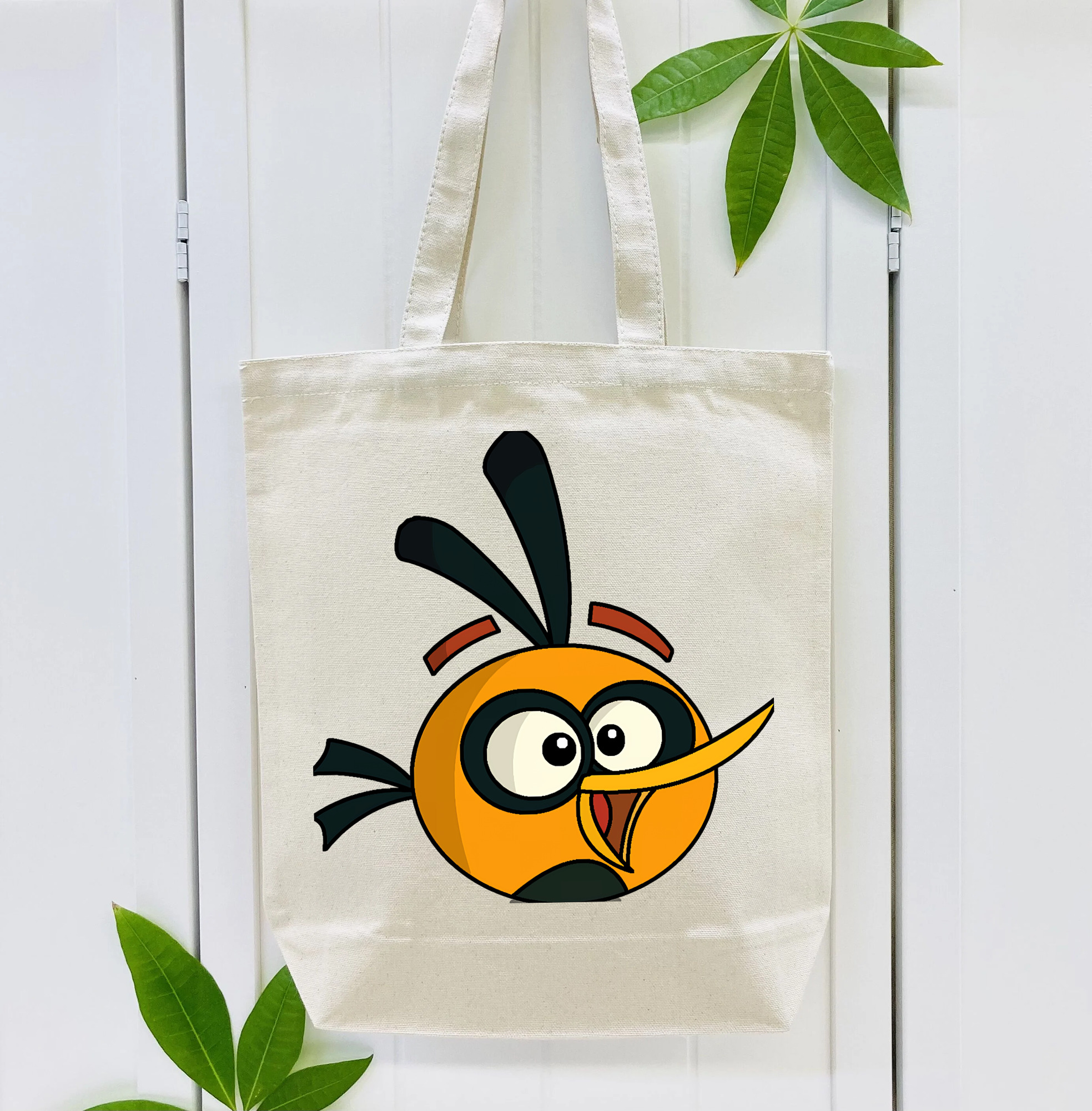Angry Birds アングリーバード 縦型キャンバス生地手提げバッグ　トートバッグ