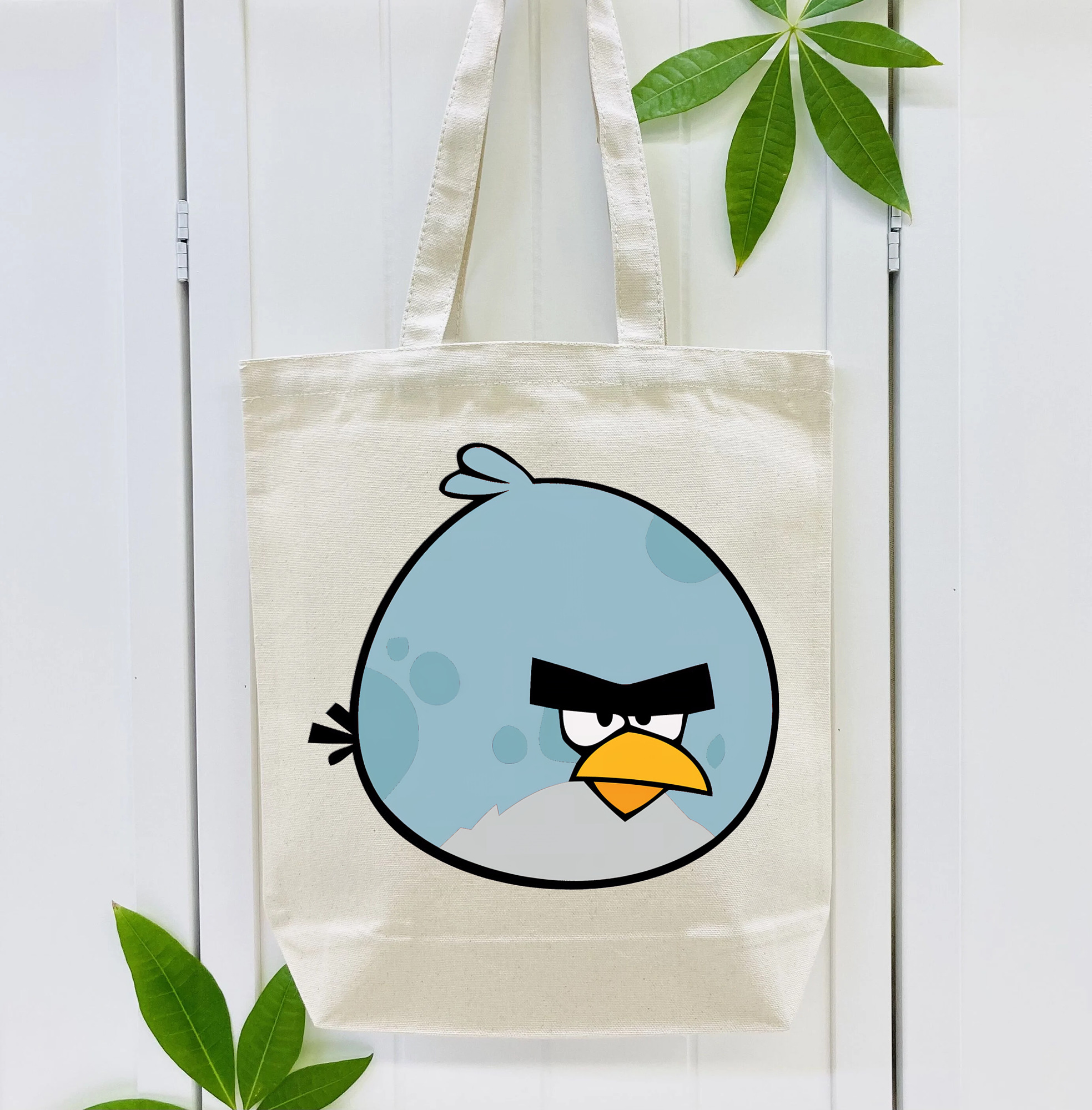 Angry Birds アングリーバード 縦型キャンバス生地手提げバッグ　トートバッグ