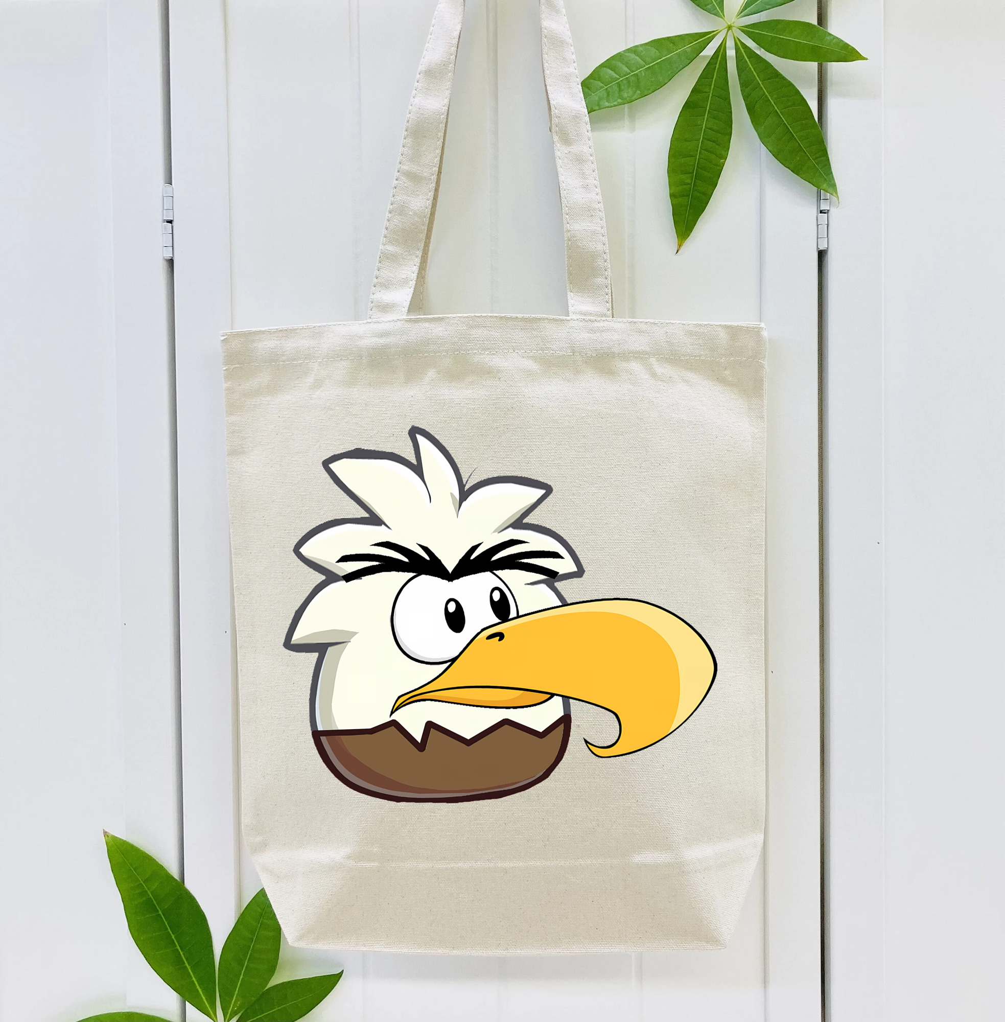 Angry Birds アングリーバード 縦型キャンバス生地手提げバッグ　トートバッグ