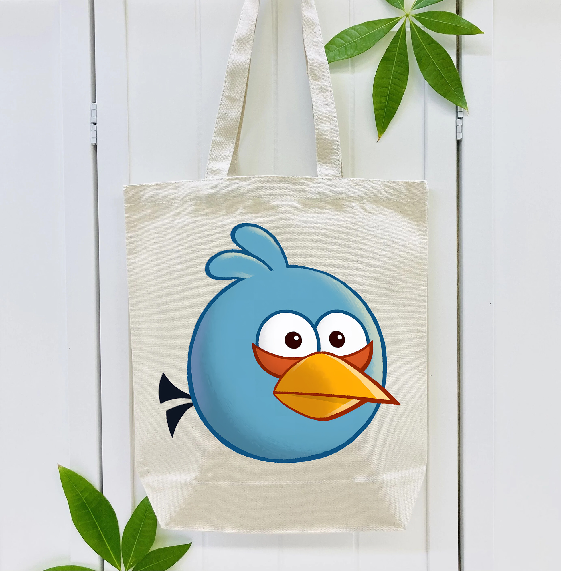 Angry Birds アングリーバード 縦型キャンバス生地手提げバッグ　トートバッグ