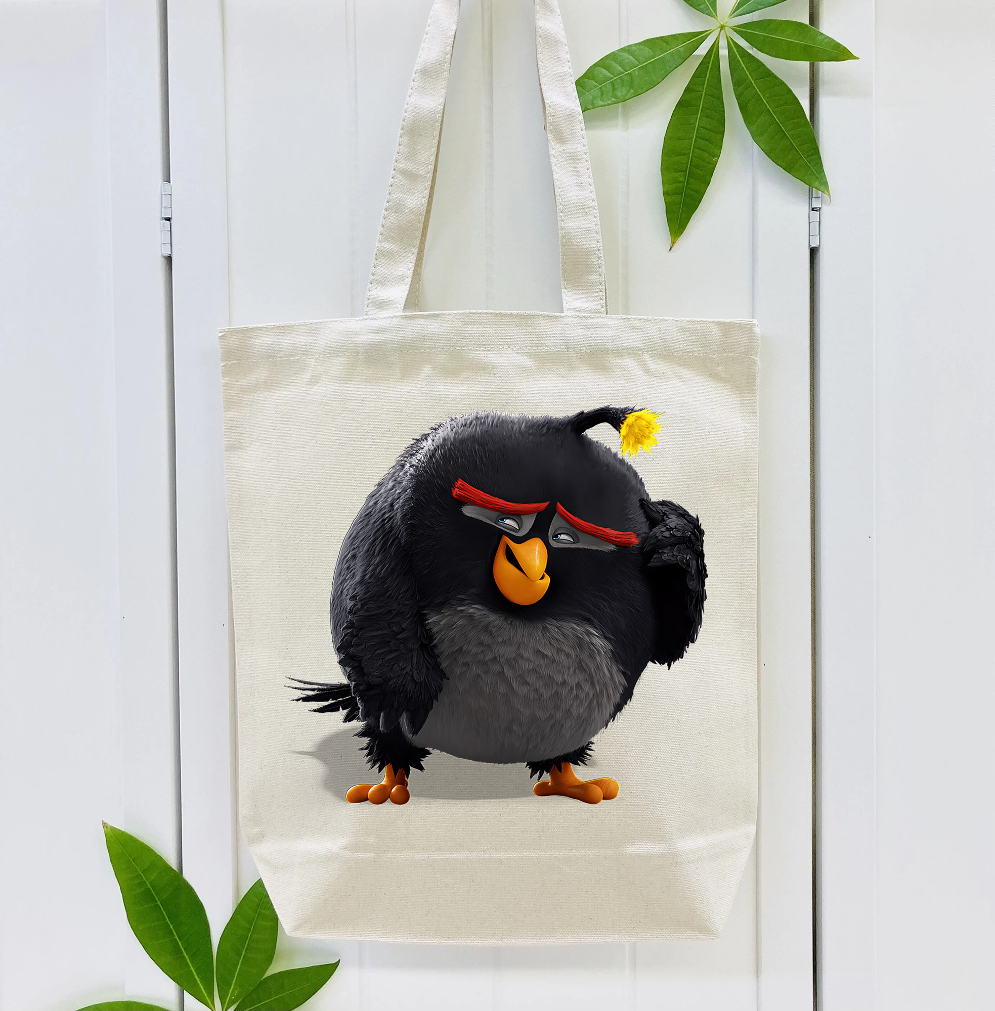 Angry Birds アングリーバード 縦型キャンバス生地手提げバッグ　トートバッグ