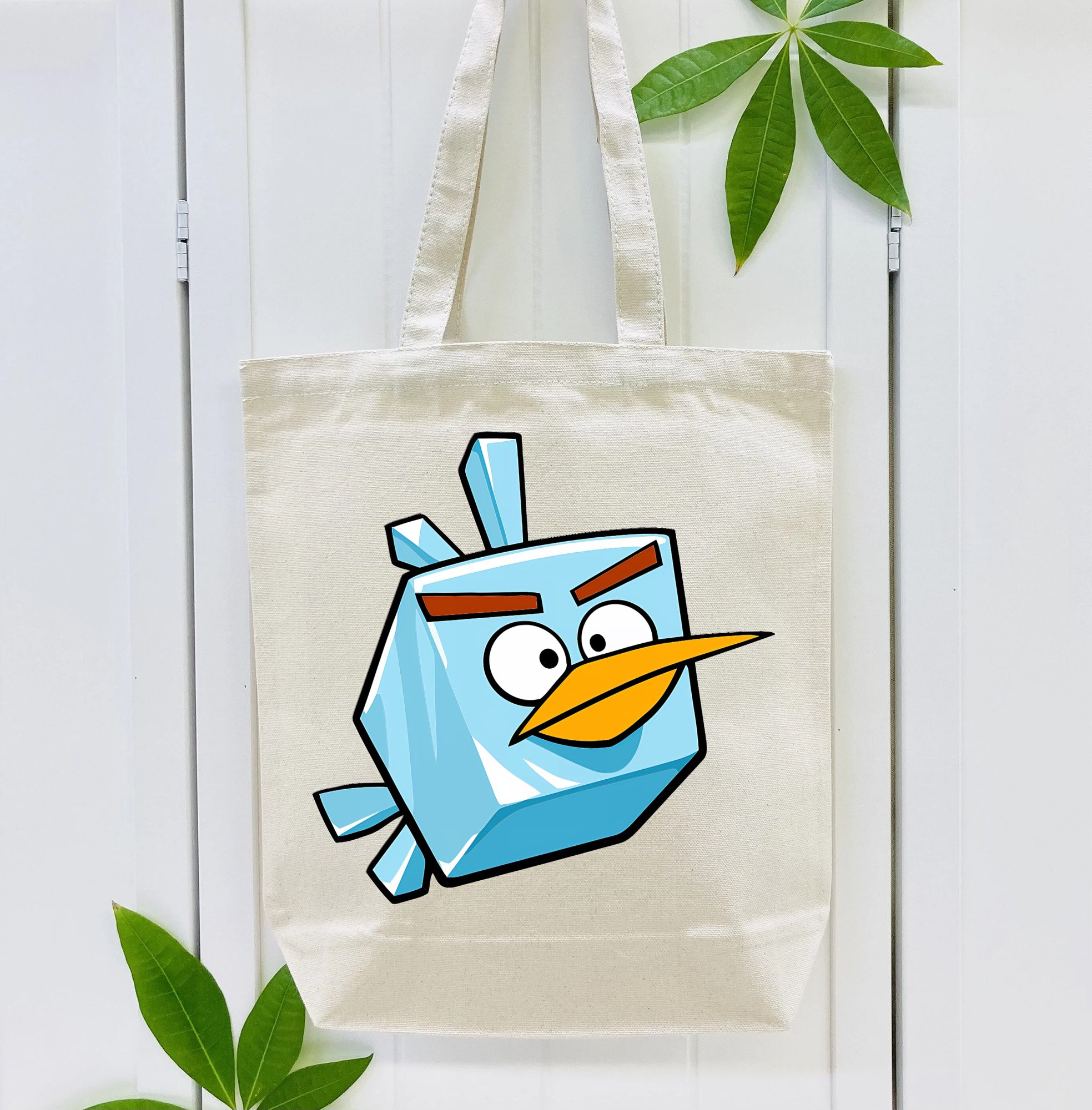 Angry Birds アングリーバード 縦型キャンバス生地手提げバッグ　トートバッグ