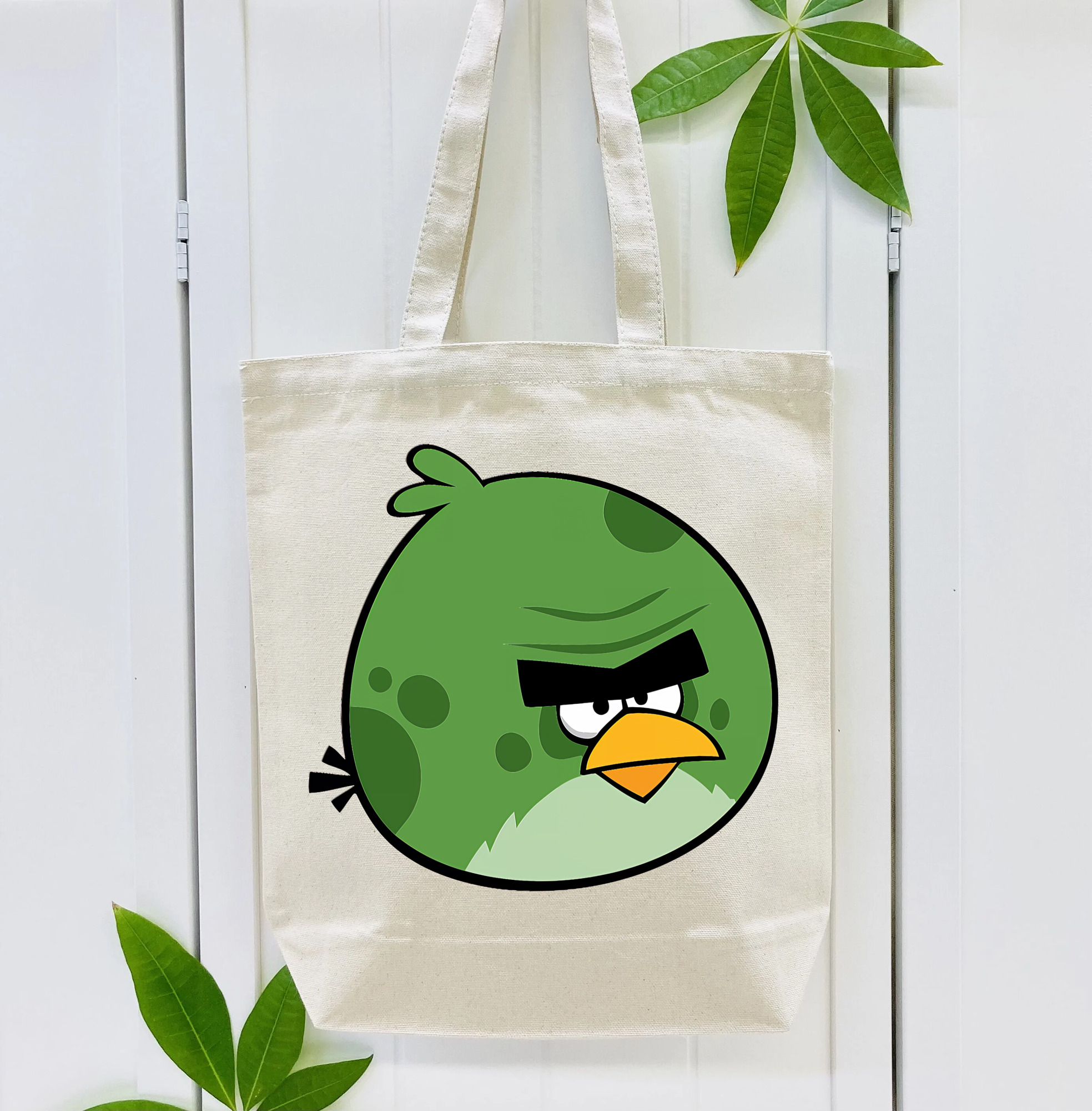 Angry Birds アングリーバード 縦型キャンバス生地手提げバッグ　トートバッグ