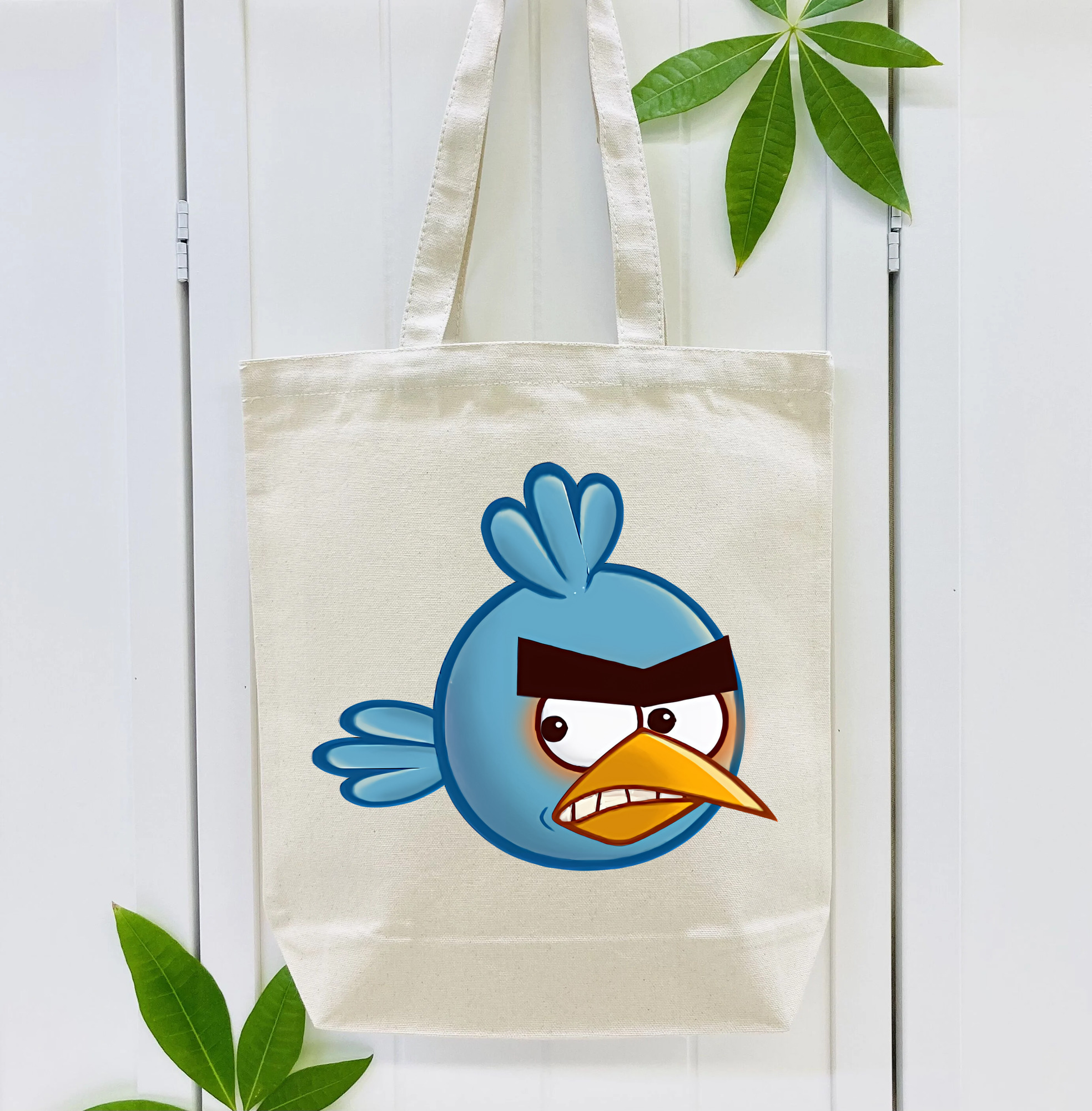 Angry Birds アングリーバード 縦型キャンバス生地手提げバッグ　トートバッグ
