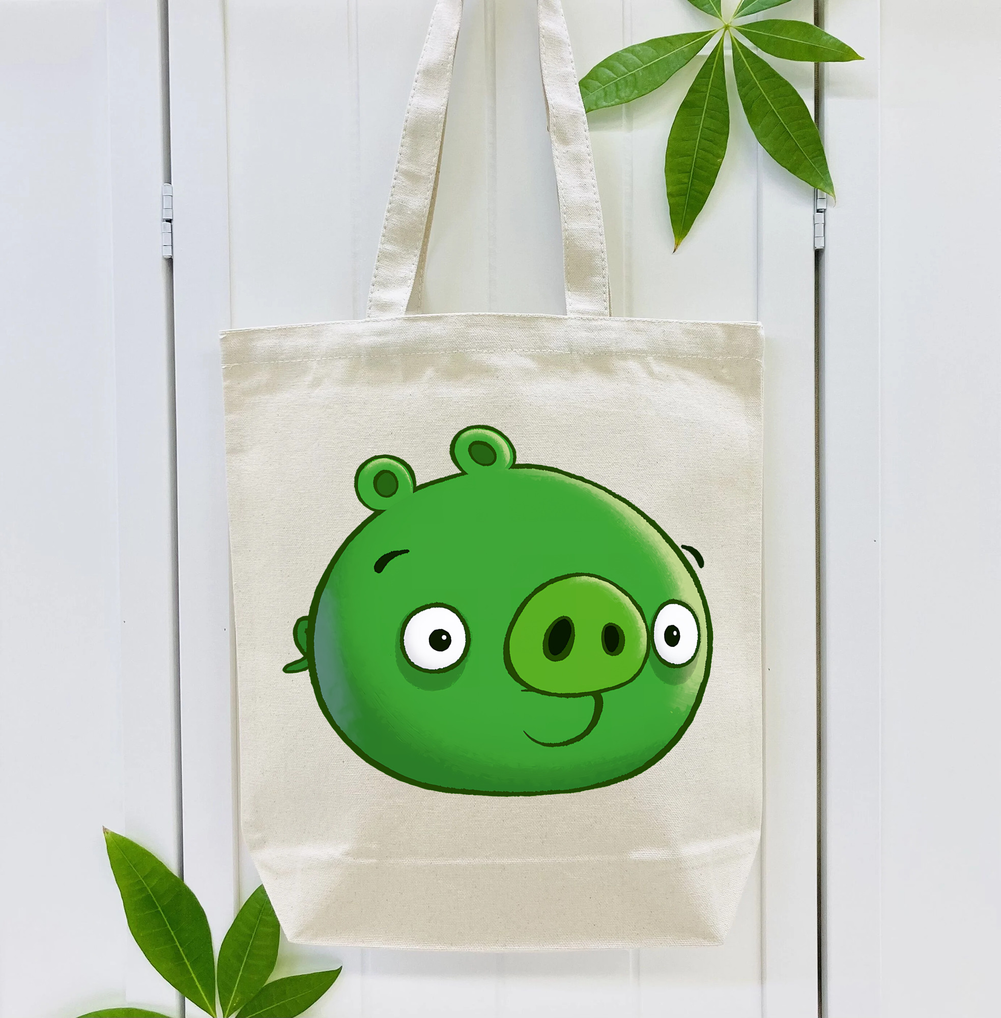 Angry Birds アングリーバード 縦型キャンバス生地手提げバッグ　トートバッグ