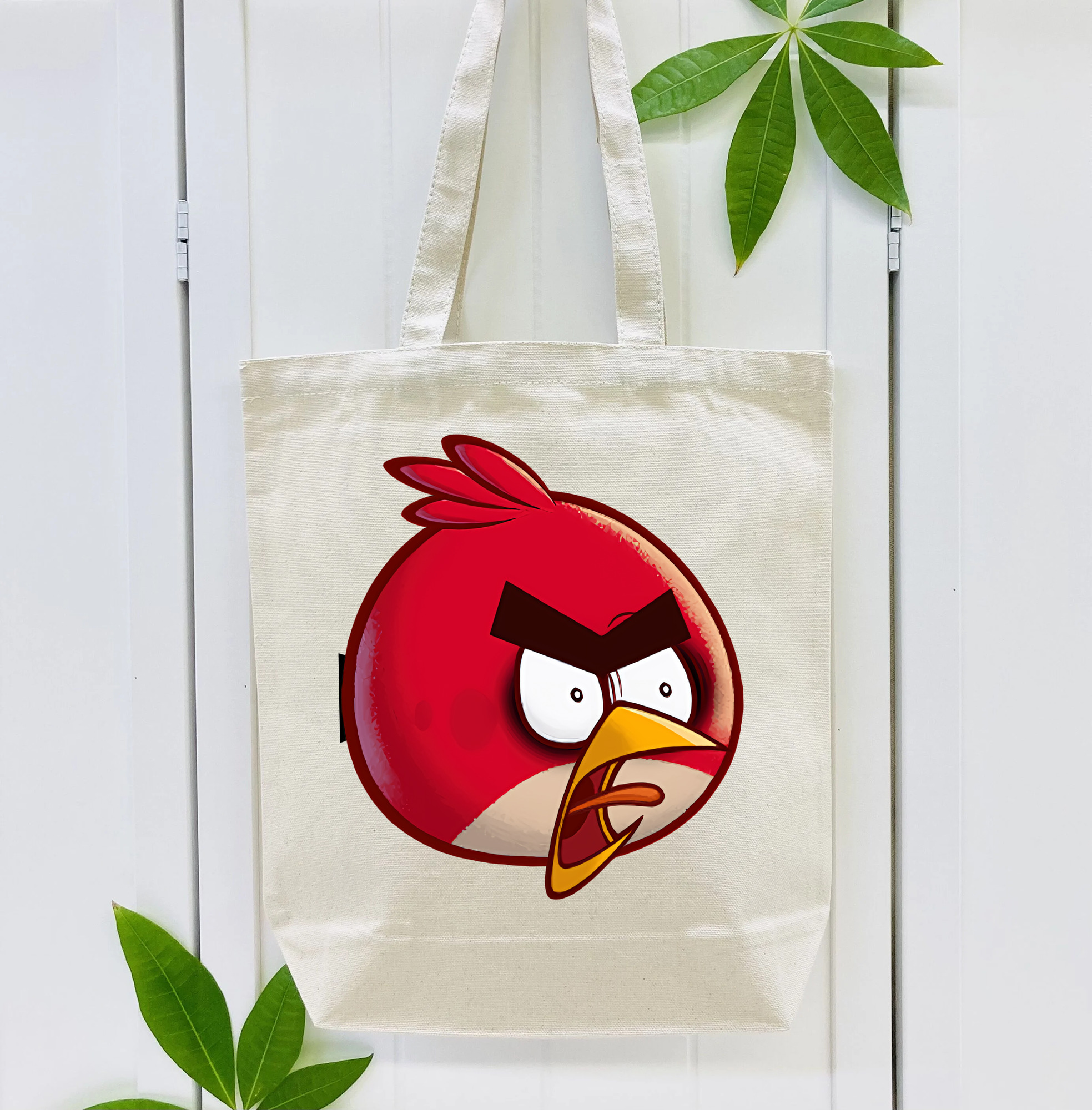 Angry Birds アングリーバード 縦型キャンバス生地手提げバッグ　トートバッグ