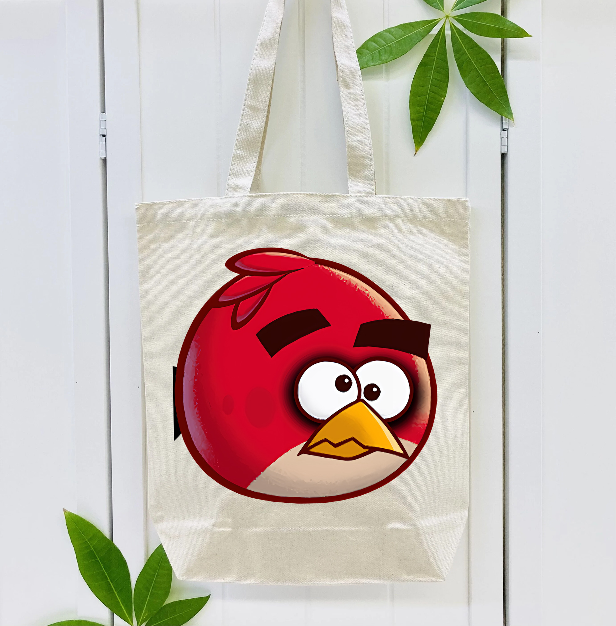 Angry Birds アングリーバード 縦型キャンバス生地手提げバッグ　トートバッグ