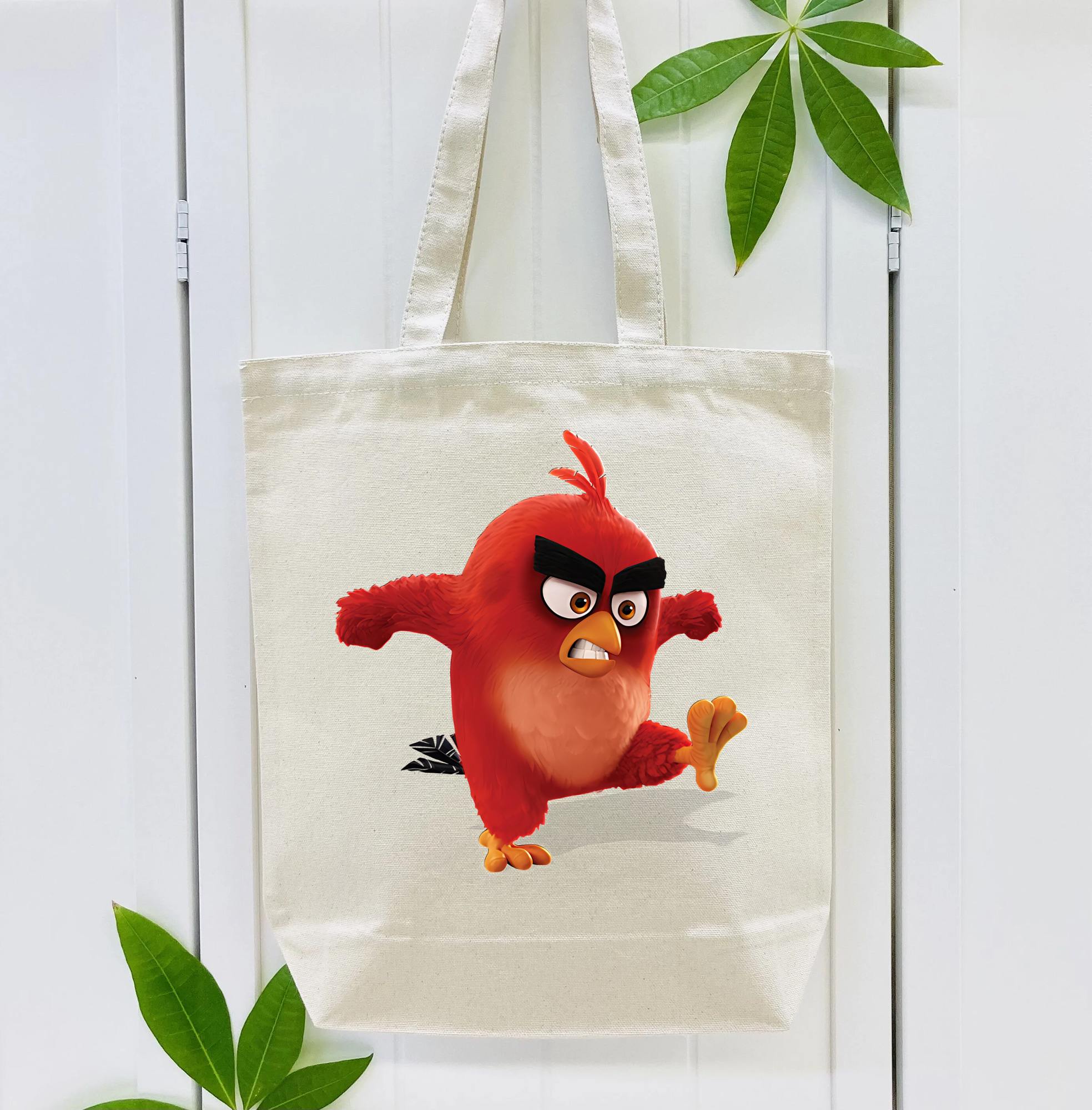 Angry Birds アングリーバード 縦型キャンバス生地手提げバッグ　トートバッグ