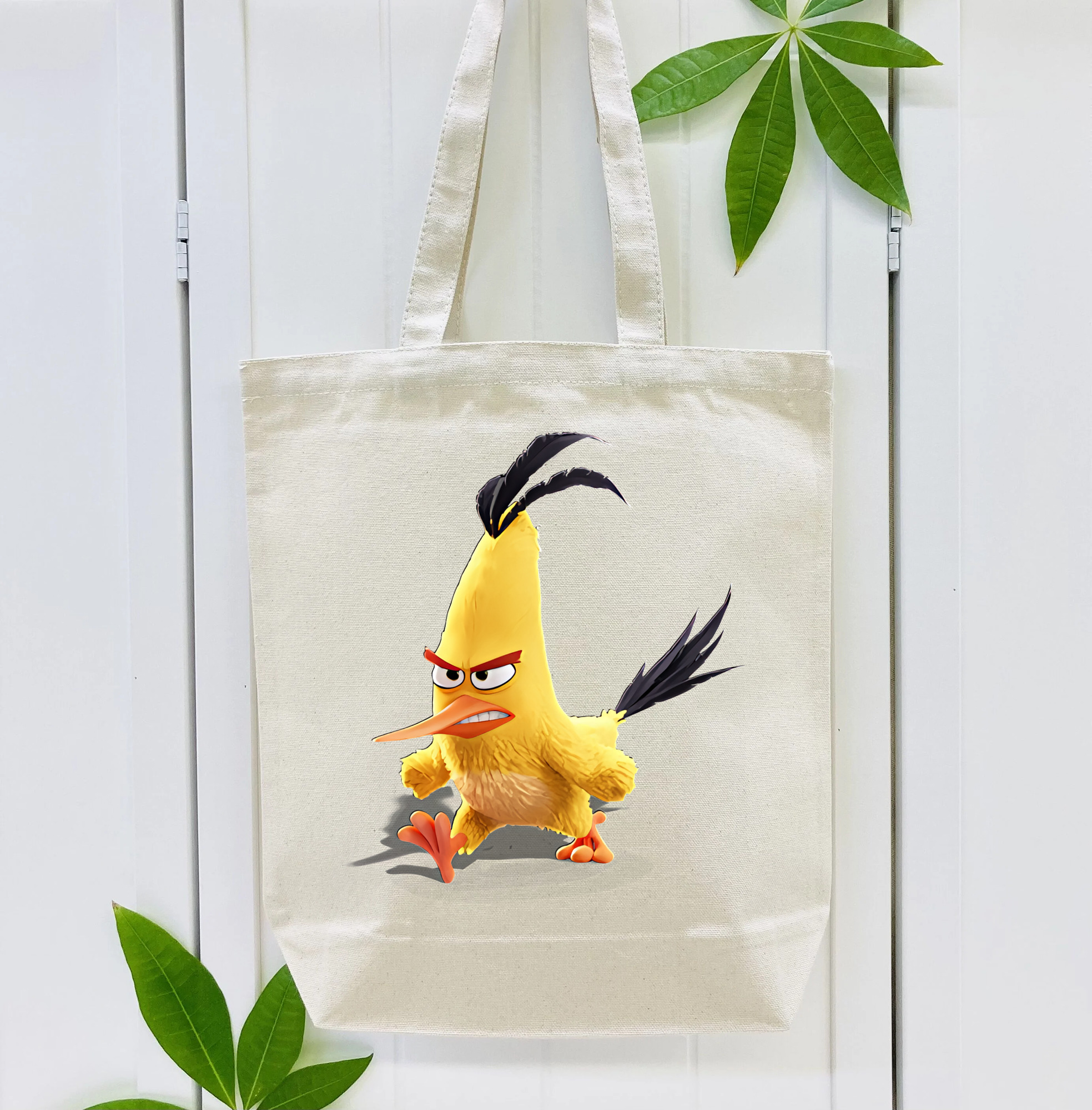 Angry Birds アングリーバード 縦型キャンバス生地手提げバッグ　トートバッグ