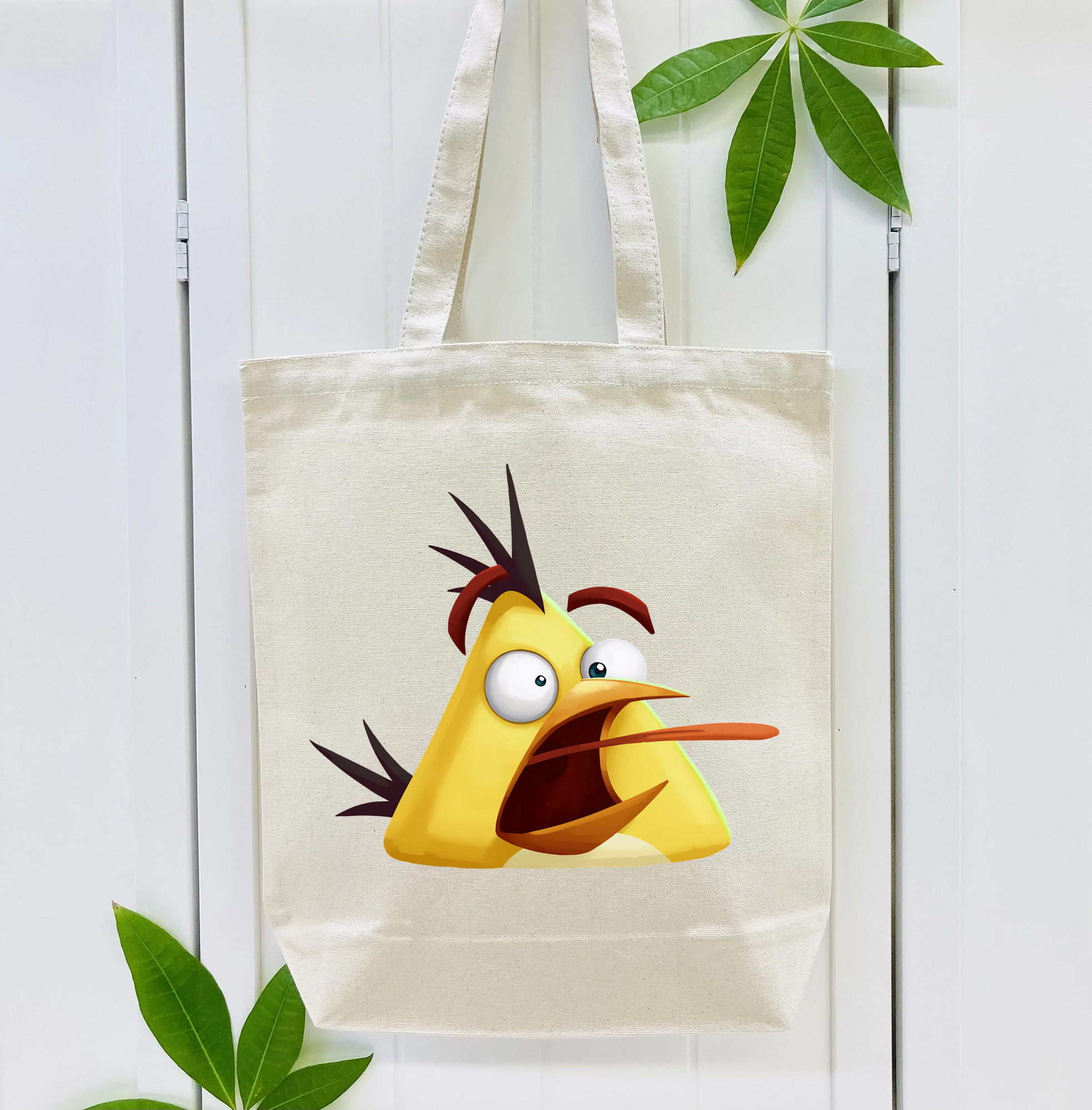 Angry Birds アングリーバード 縦型キャンバス生地手提げバッグ　トートバッグ