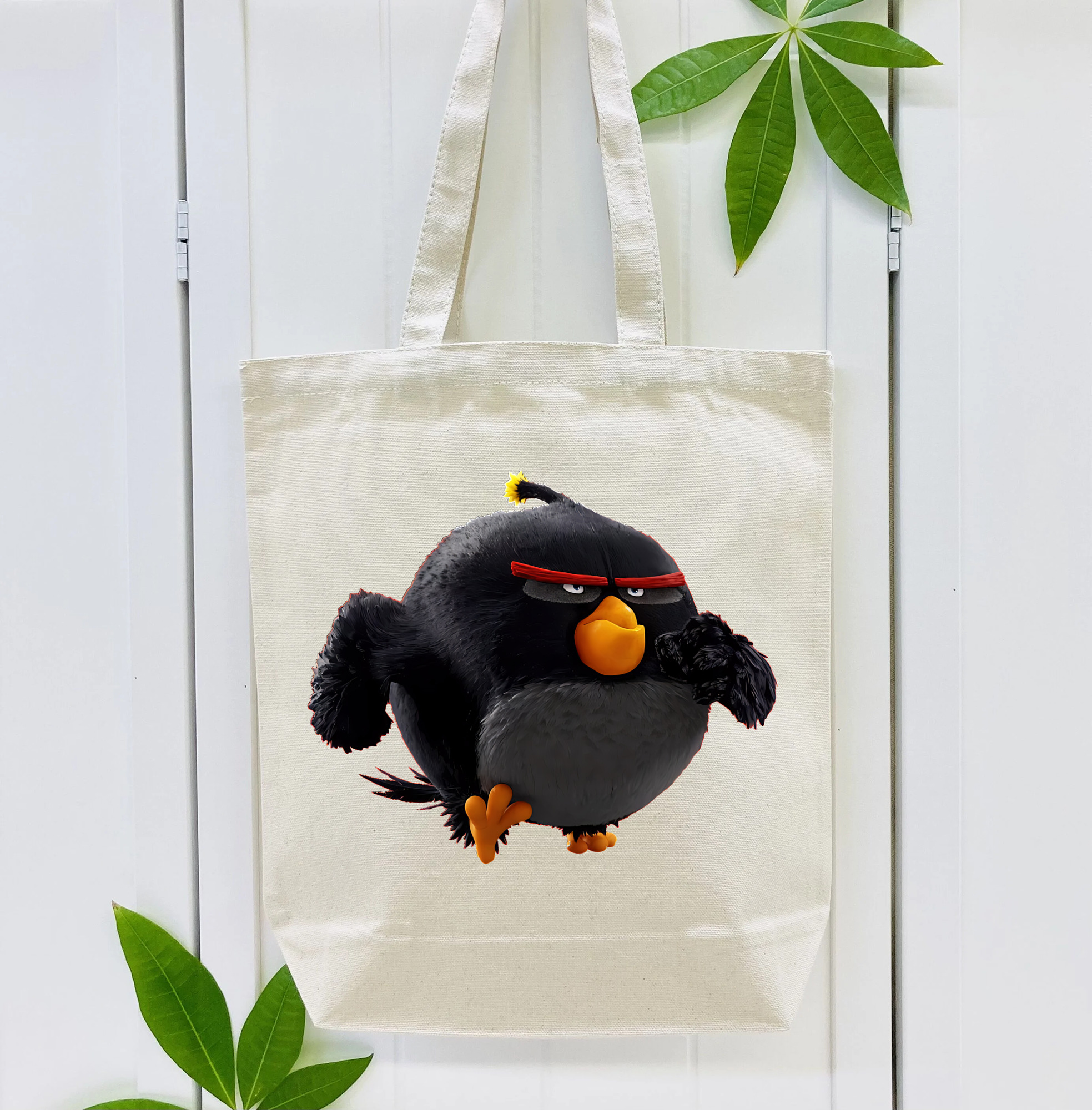 Angry Birds アングリーバード 縦型キャンバス生地手提げバッグ　トートバッグ