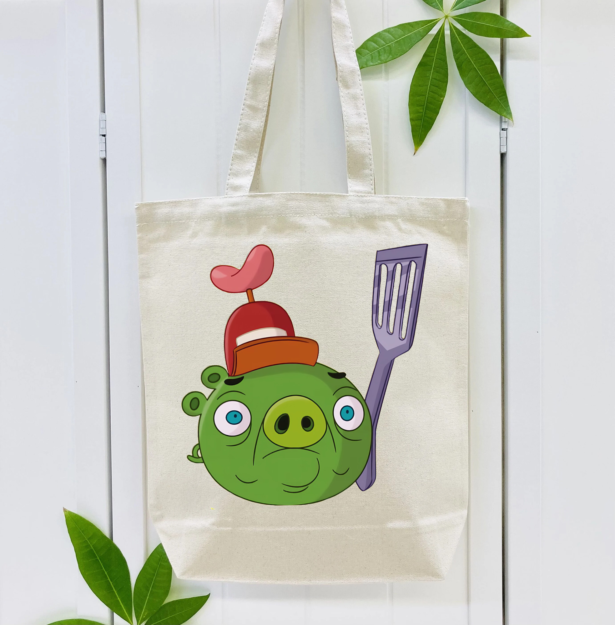 Angry Birds アングリーバード 縦型キャンバス生地手提げバッグ　トートバッグ