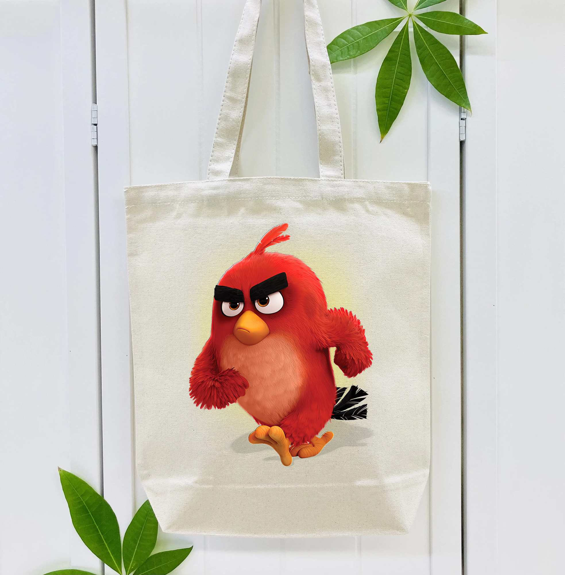 Angry Birds アングリーバード 縦型キャンバス生地手提げバッグ　トートバッグ