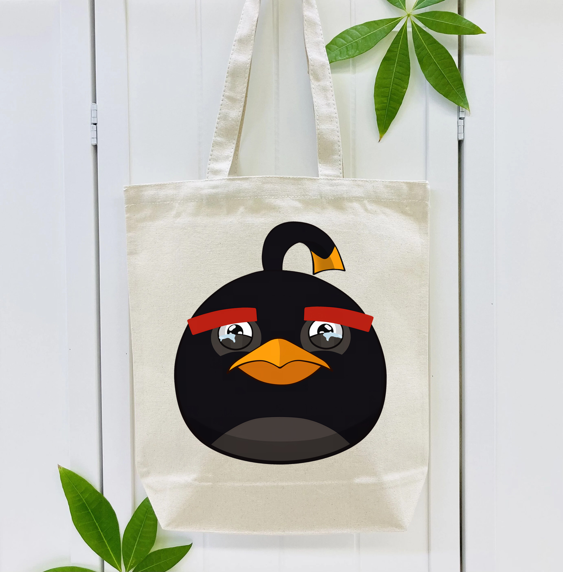 Angry Birds アングリーバード 縦型キャンバス生地手提げバッグ　トートバッグ