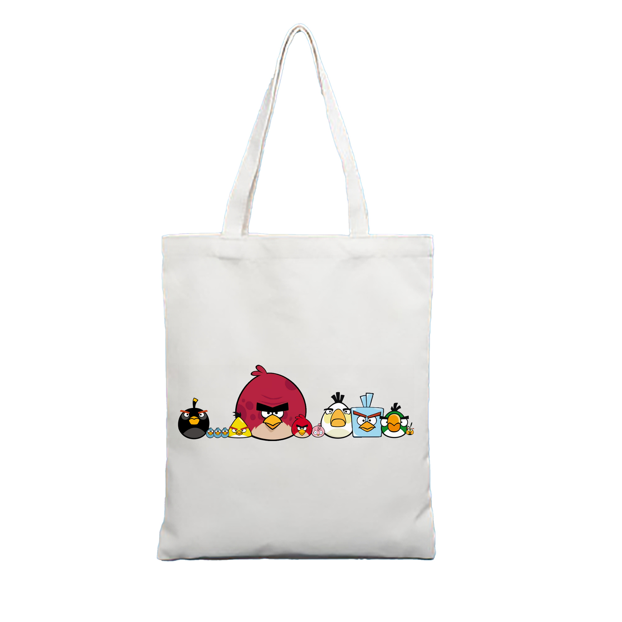 Angry Birds アングリーバード 縦型キャンバス生地手提げバッグ　トートバッグ