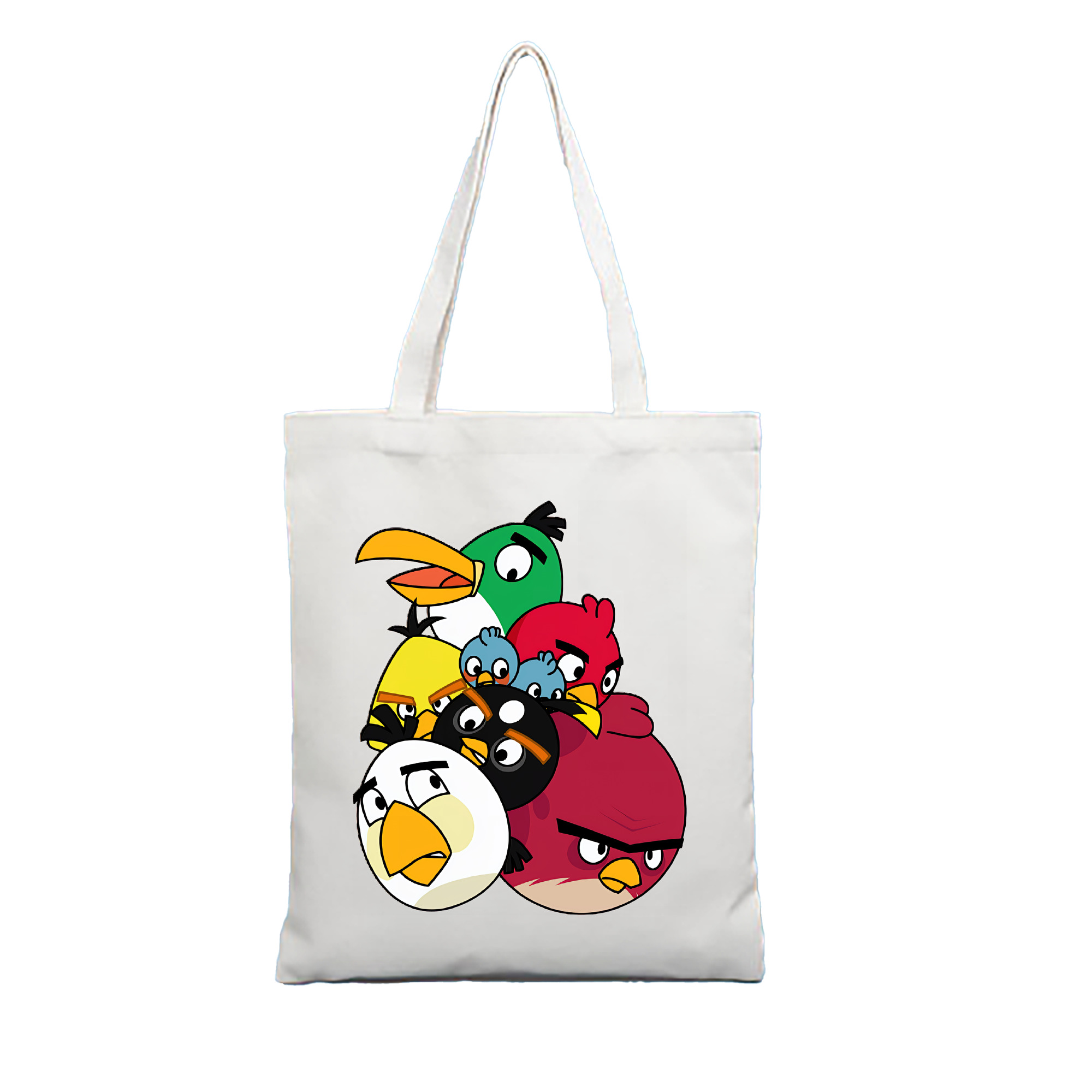 Angry Birds アングリーバード 縦型キャンバス生地手提げバッグ　トートバッグ