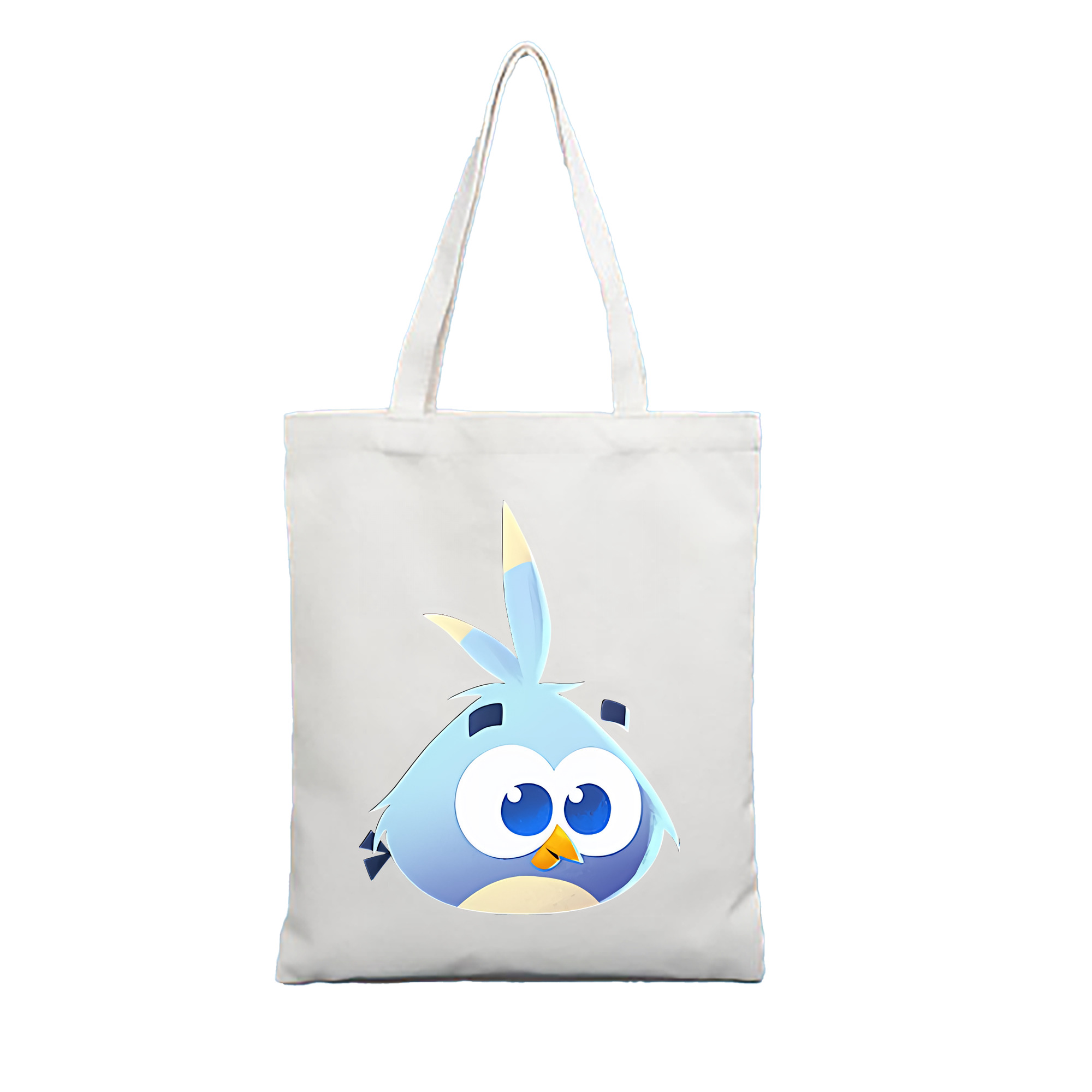 （画像用） Angry Birds アングリーバード 縦型キャンバス生地手提げバッグ　トートバッグ