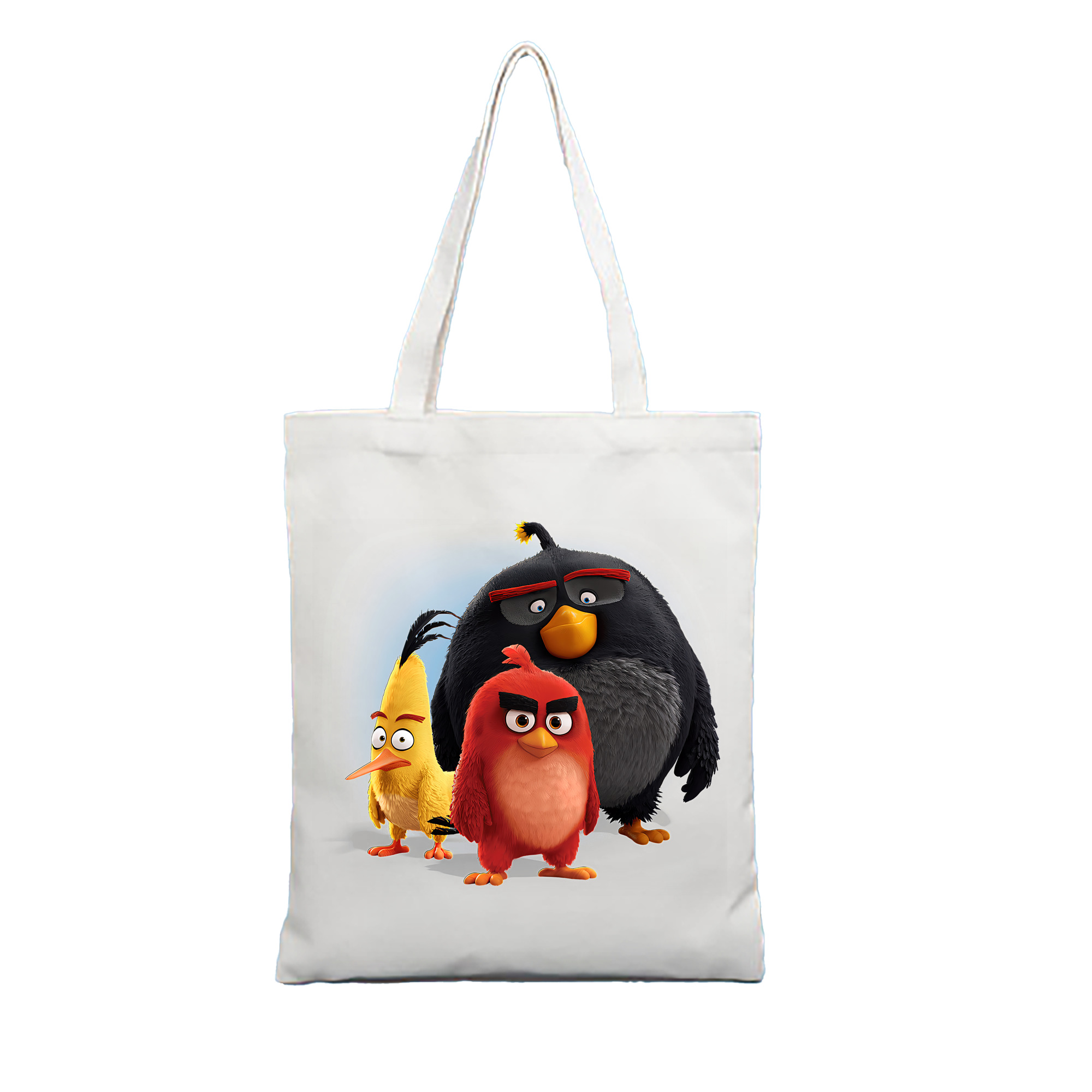 Angry Birds アングリーバード 縦型キャンバス生地手提げバッグ　トートバッグ