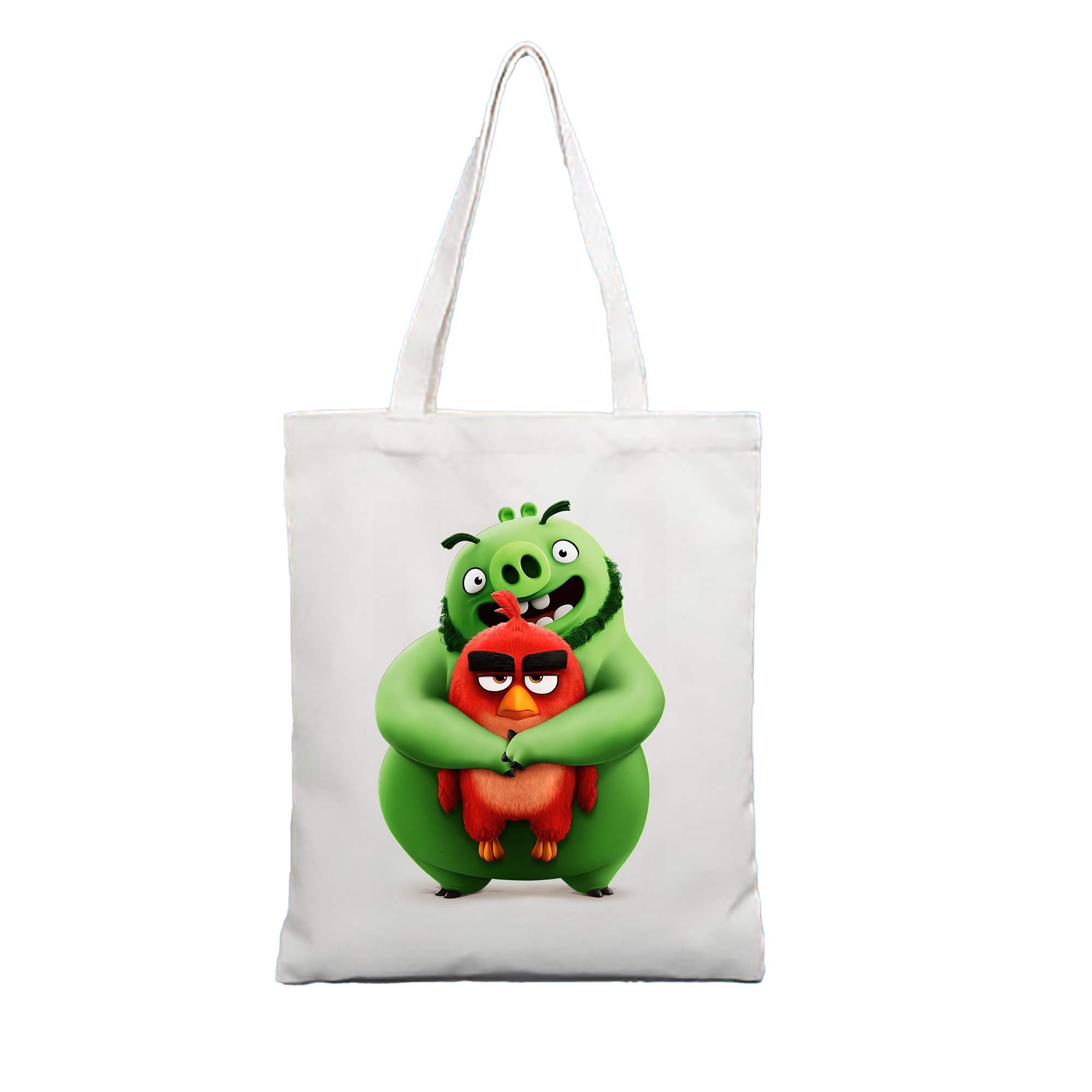 Angry Birds アングリーバード 縦型キャンバス生地手提げバッグ　トートバッグ