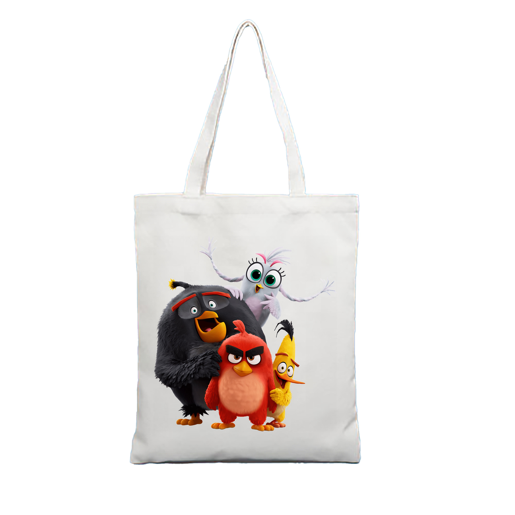 Angry Birds アングリーバード 縦型キャンバス生地手提げバッグ　トートバッグ