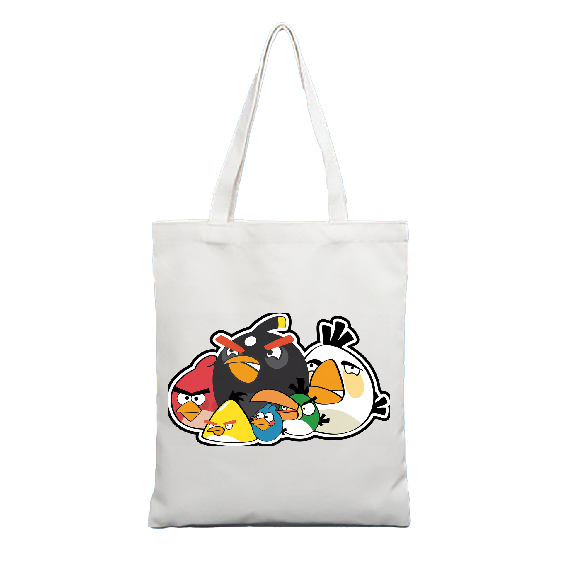 Angry Birds アングリーバード 縦型キャンバス生地手提げバッグ　トートバッグ