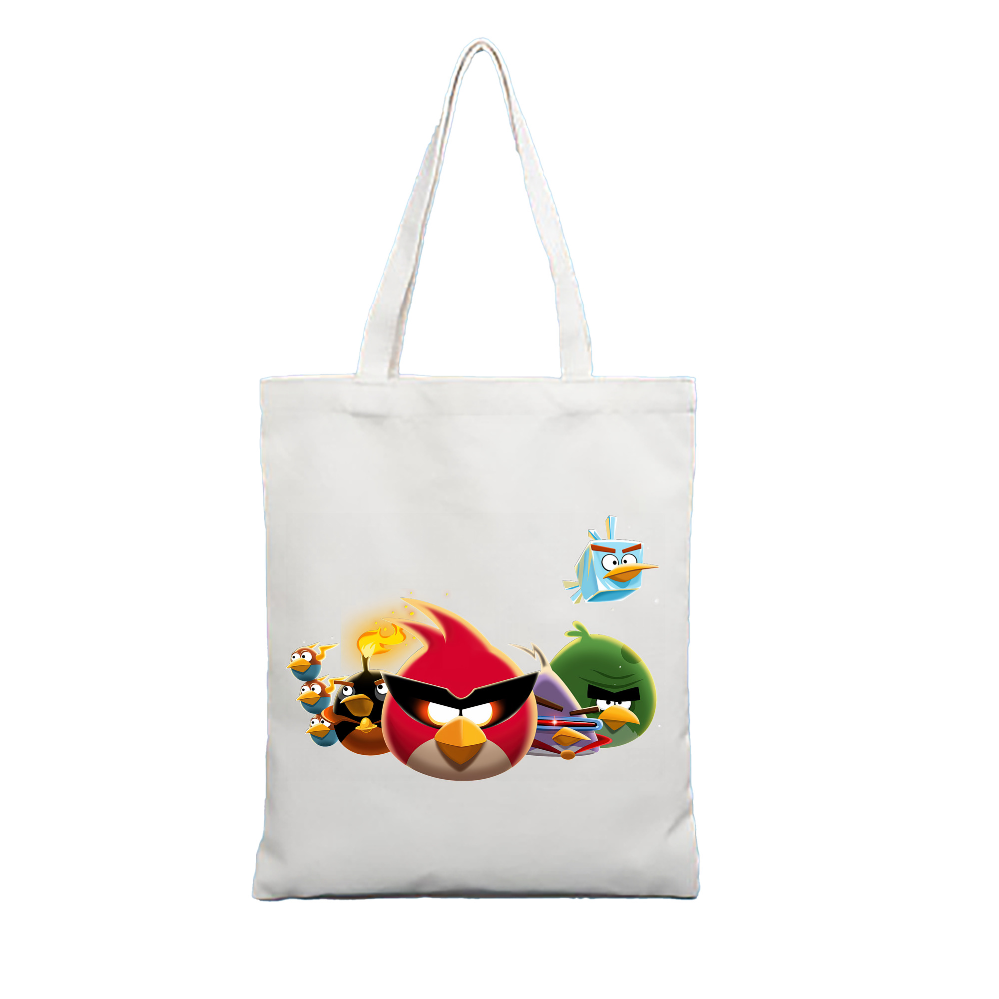 Angry Birds アングリーバード 縦型キャンバス生地手提げバッグ　トートバッグ