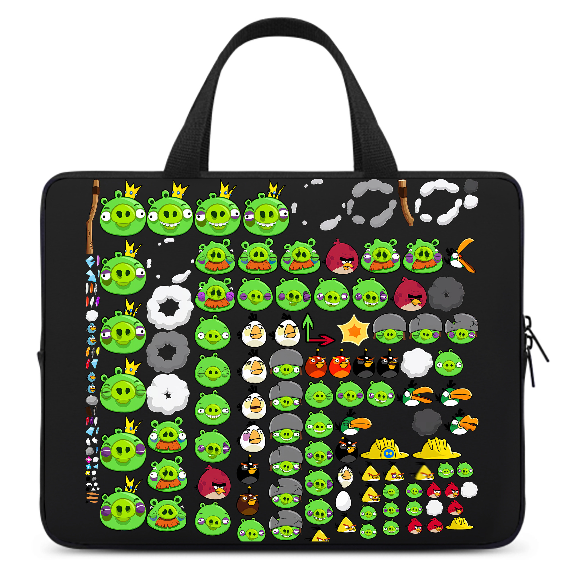 （画像用） Angry Birds アングリーバード 手提げノートパソコンバッグ
