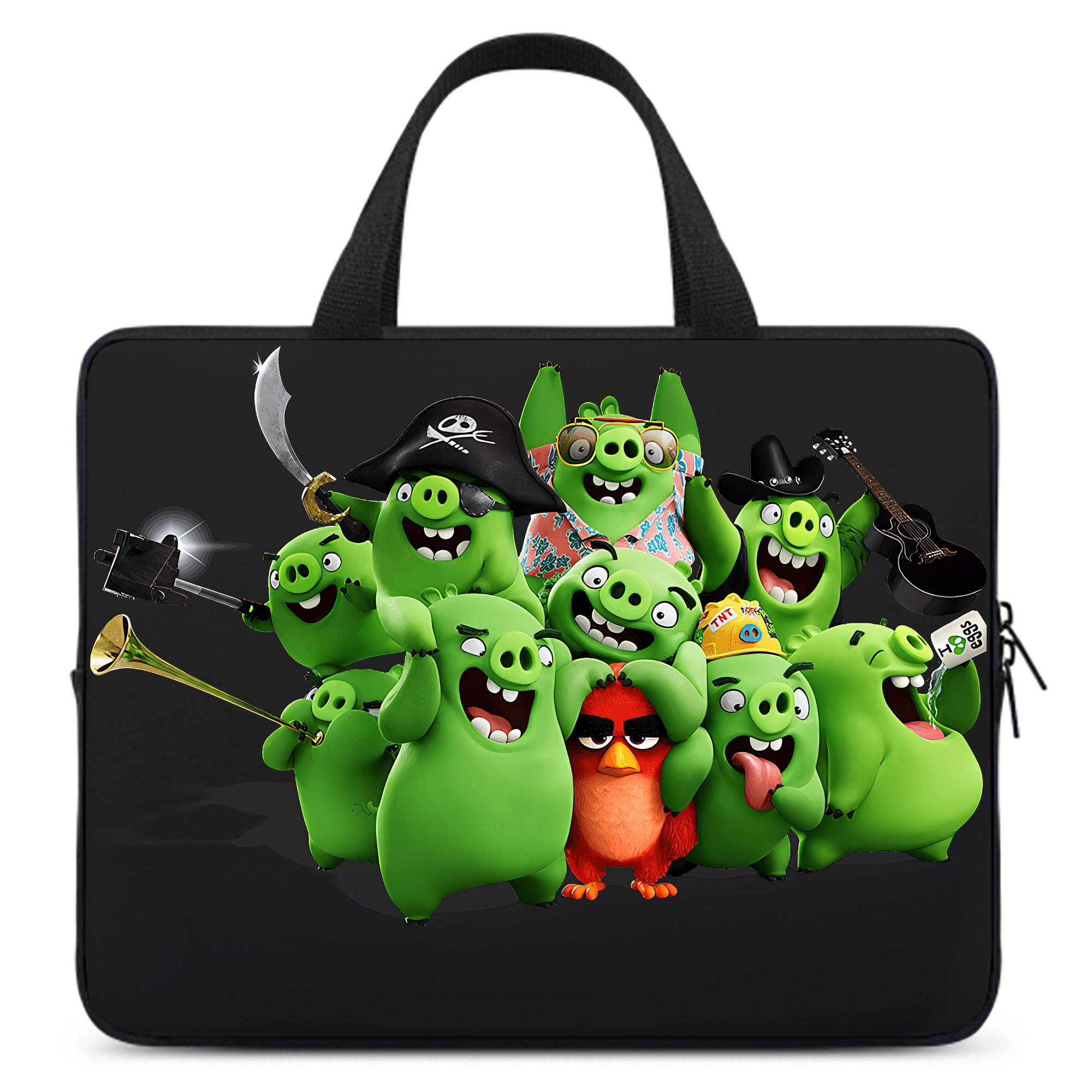 （画像用） Angry Birds アングリーバード 手提げノートパソコンバッグ