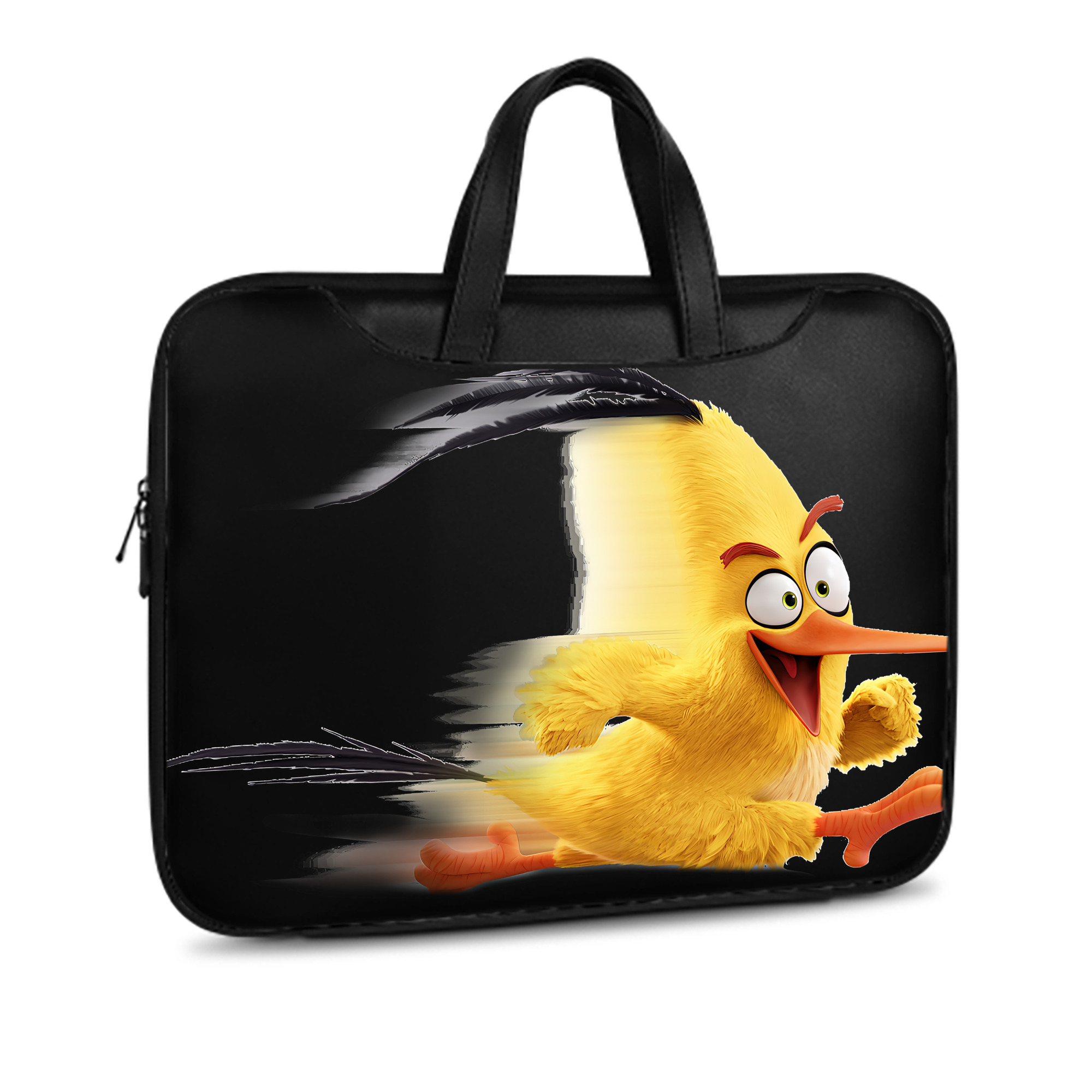 （画像用） Angry Birds アングリーバード レザーラップトップバッグ　ノートパソコンケース