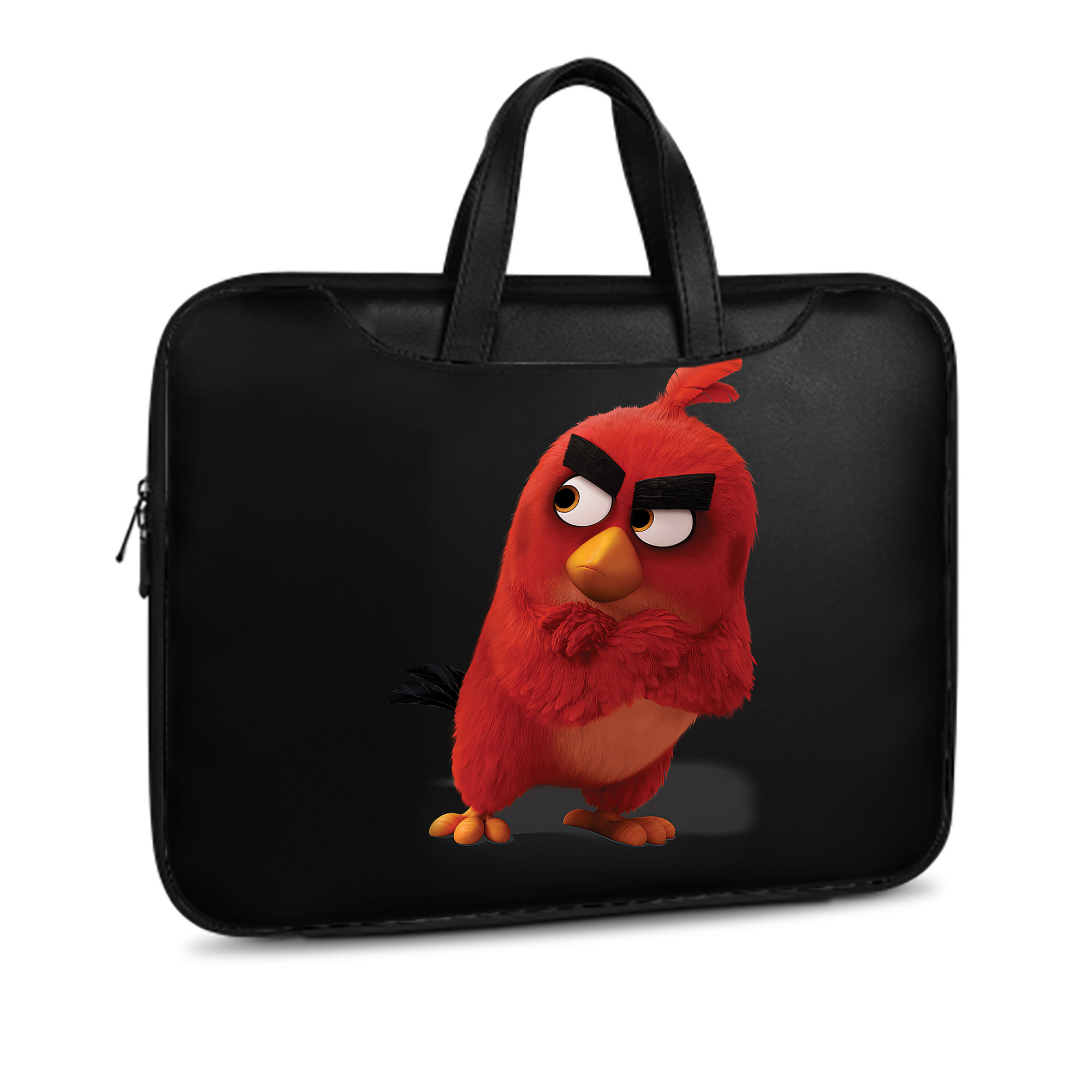 （画像用） Angry Birds アングリーバード レザーラップトップバッグ　ノートパソコンケース
