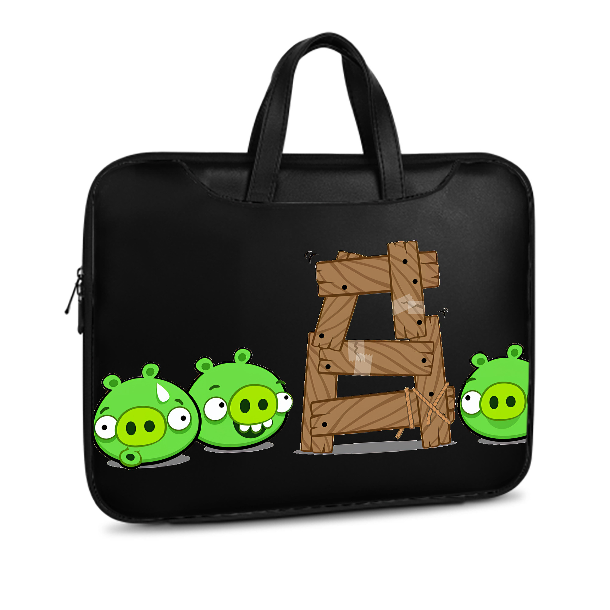 Angry Birds アングリーバード レザーラップトップバッグ　ノートパソコンケース