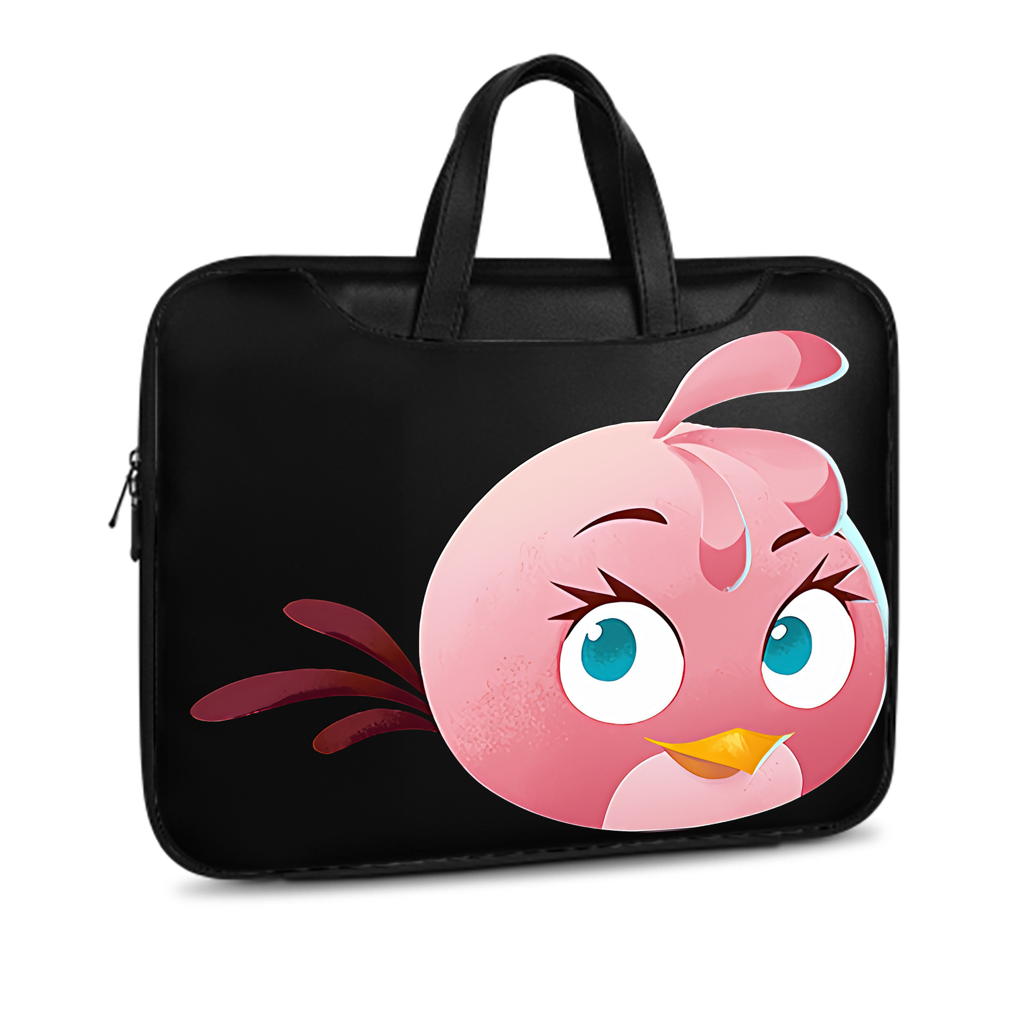 （画像用） Angry Birds アングリーバード レザーラップトップバッグ　ノートパソコンケース