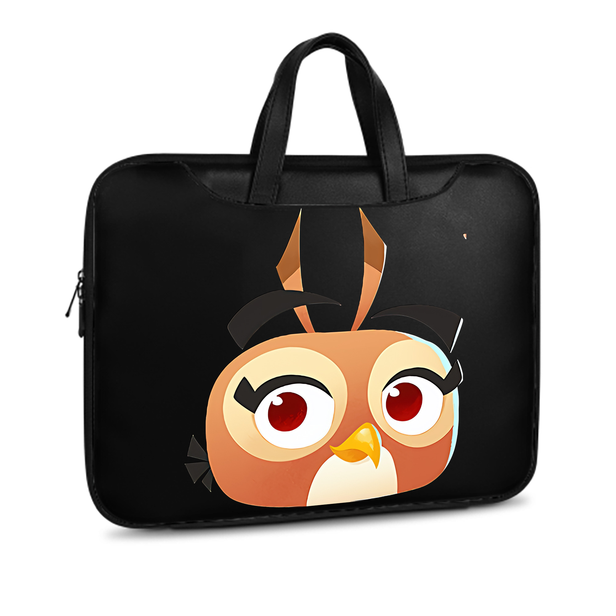 （画像用） Angry Birds アングリーバード レザーラップトップバッグ　ノートパソコンケース