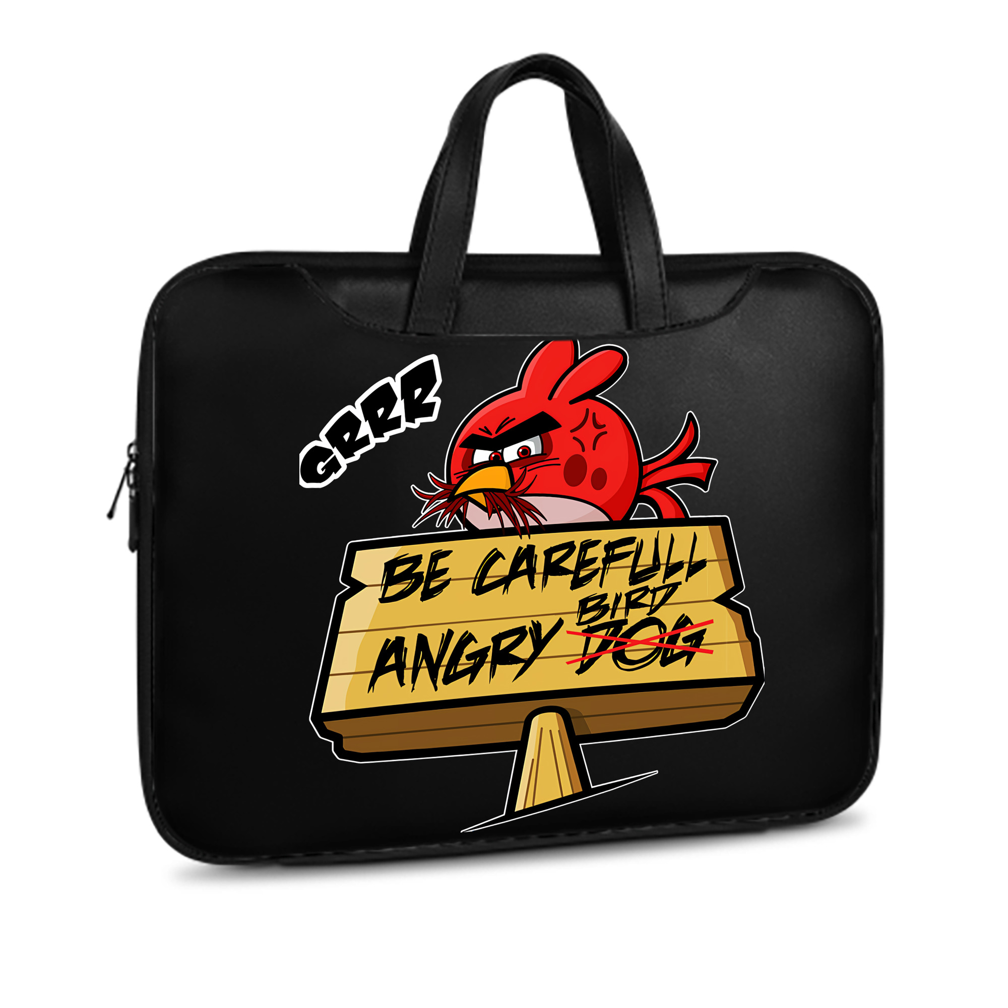 Angry Birds アングリーバード レザーラップトップバッグ　ノートパソコンケース