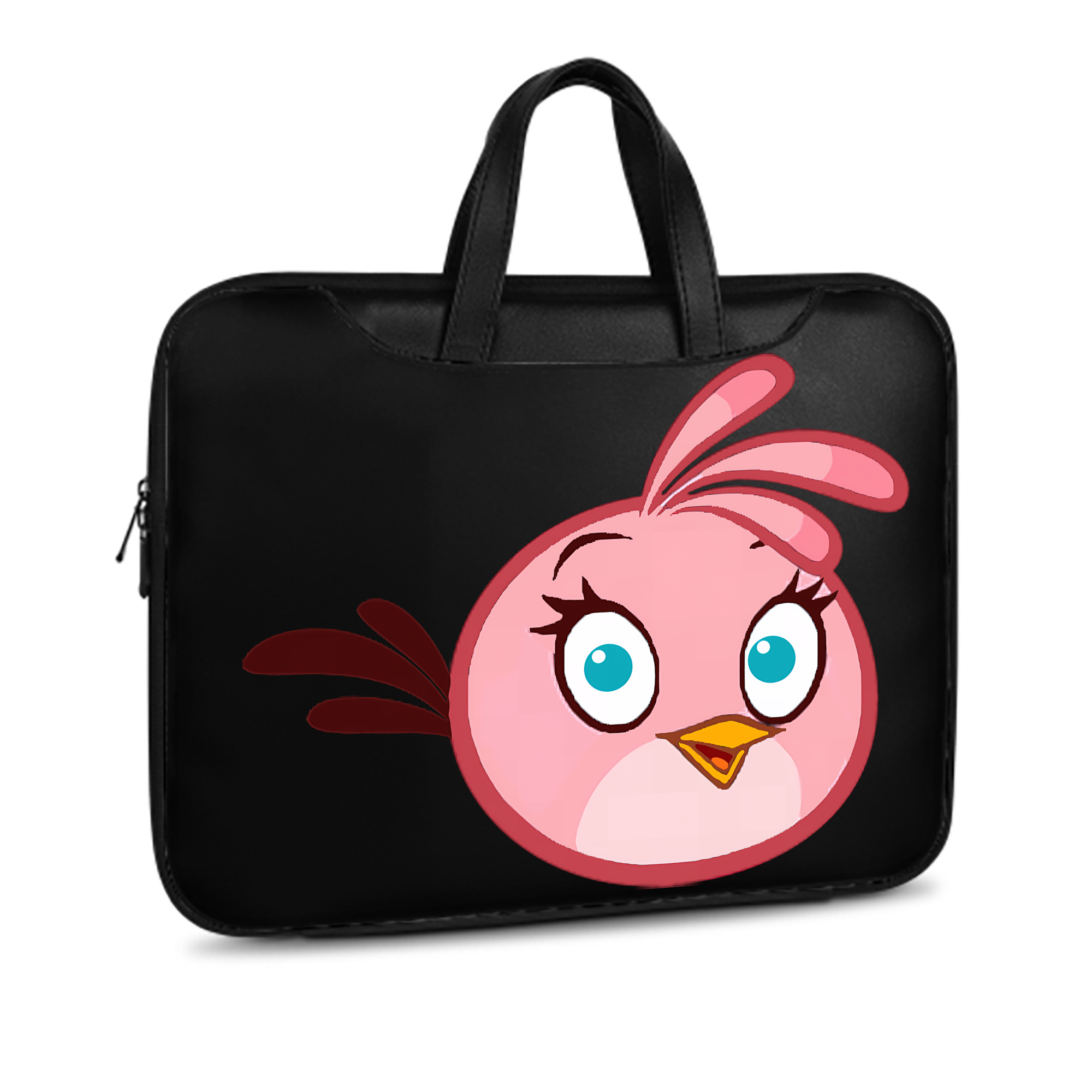 （画像用） Angry Birds アングリーバード レザーラップトップバッグ　ノートパソコンケース