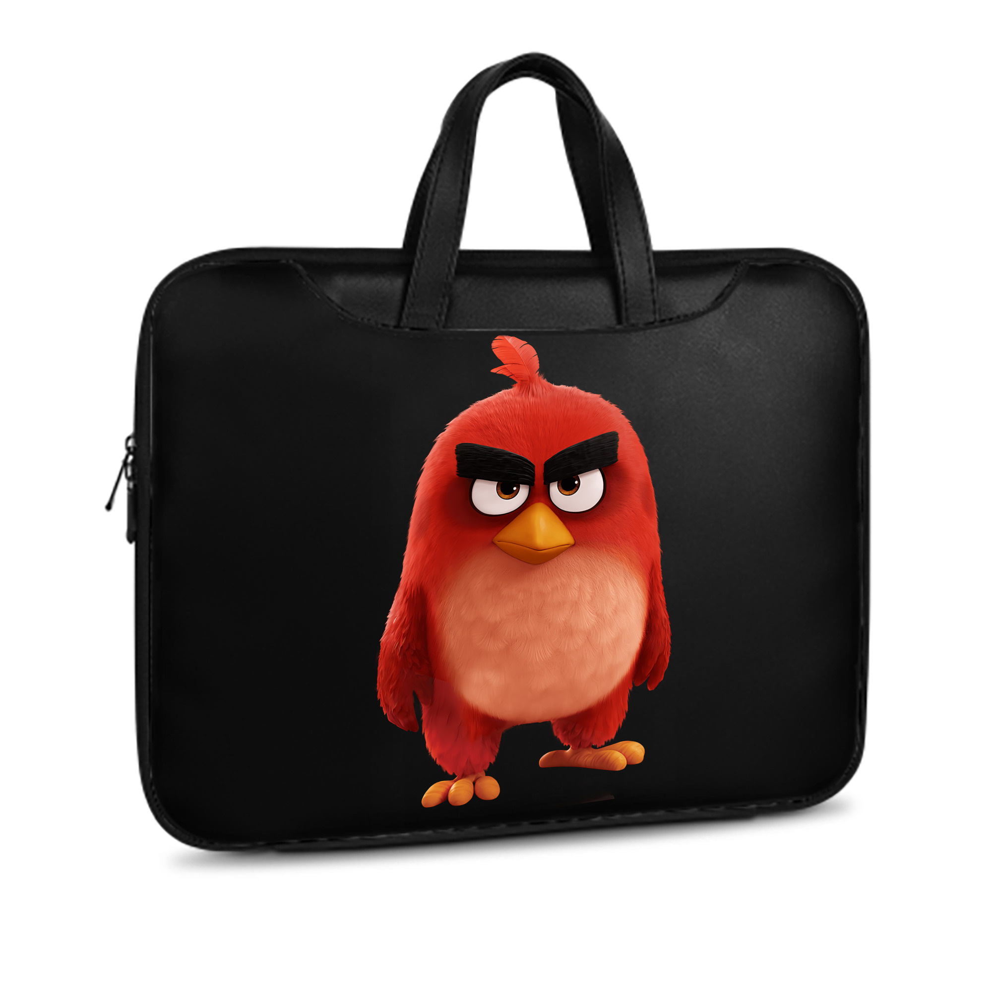 （画像用） Angry Birds アングリーバード レザーラップトップバッグ　ノートパソコンケース