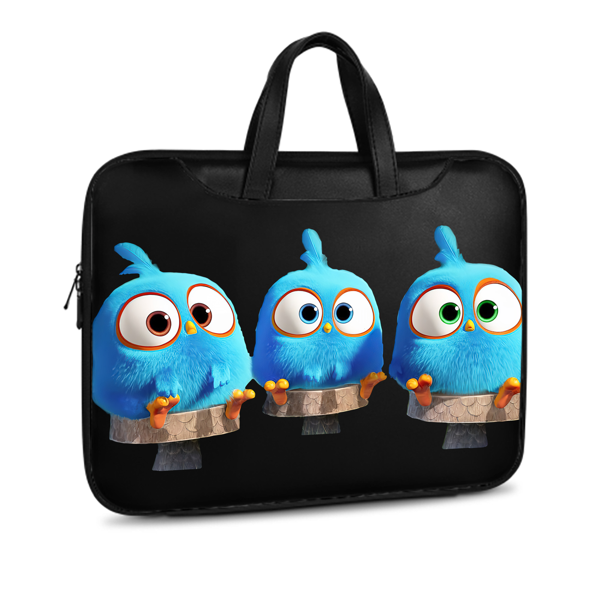 Angry Birds アングリーバード レザーラップトップバッグ　ノートパソコンケース