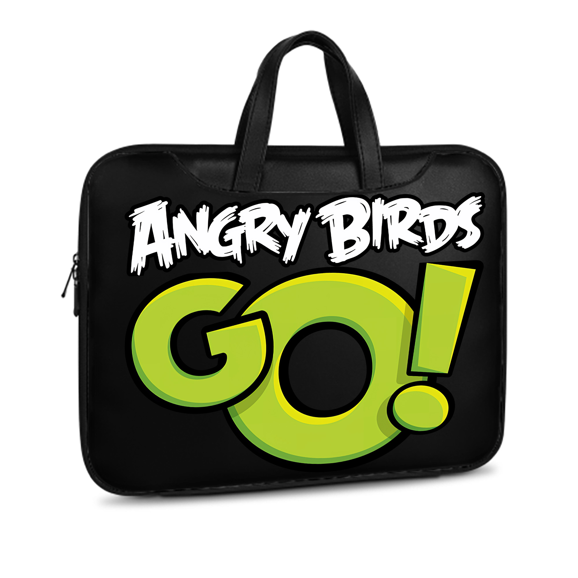 （画像用） Angry Birds アングリーバード レザーラップトップバッグ　ノートパソコンケース