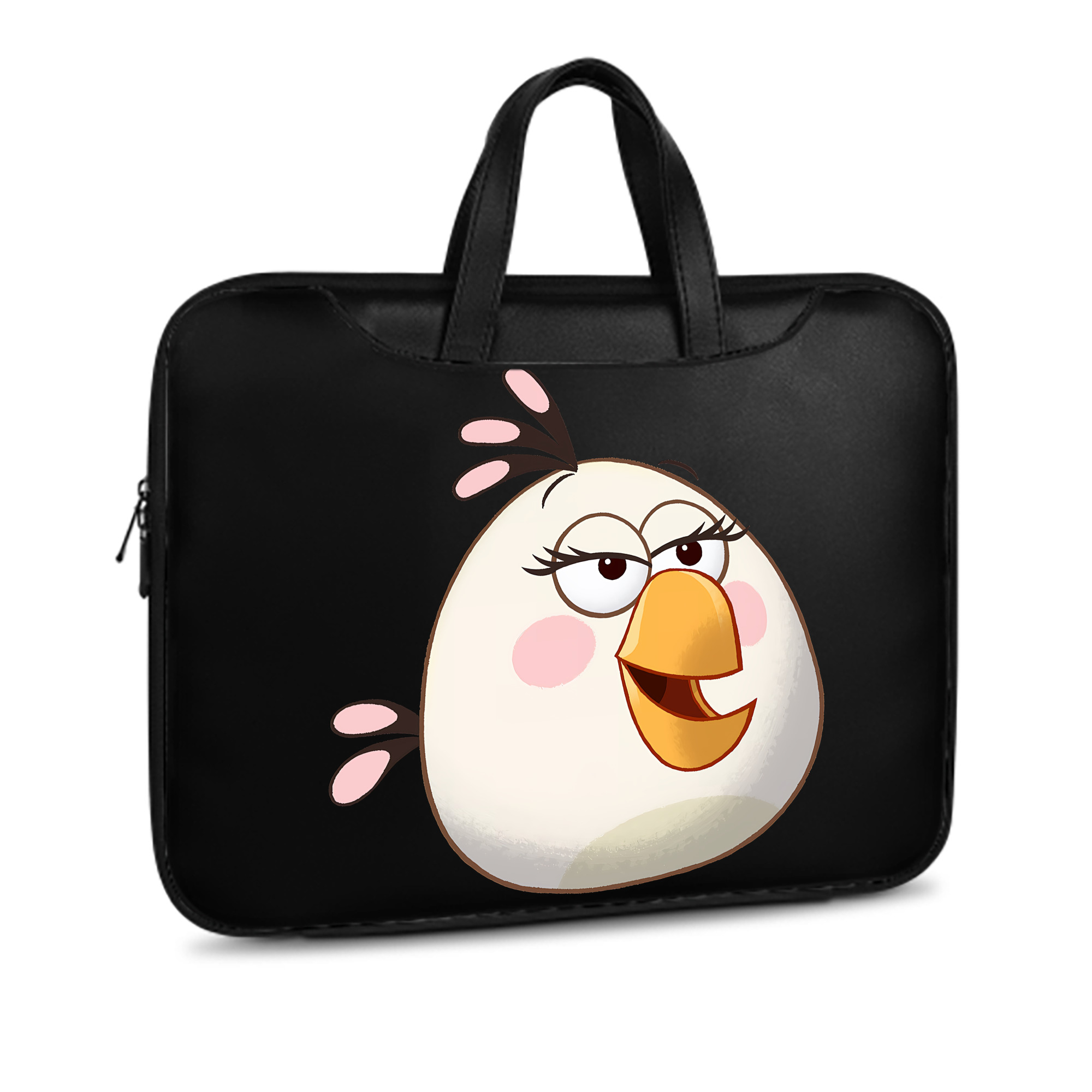 （画像用） Angry Birds アングリーバード レザーラップトップバッグ　ノートパソコンケース